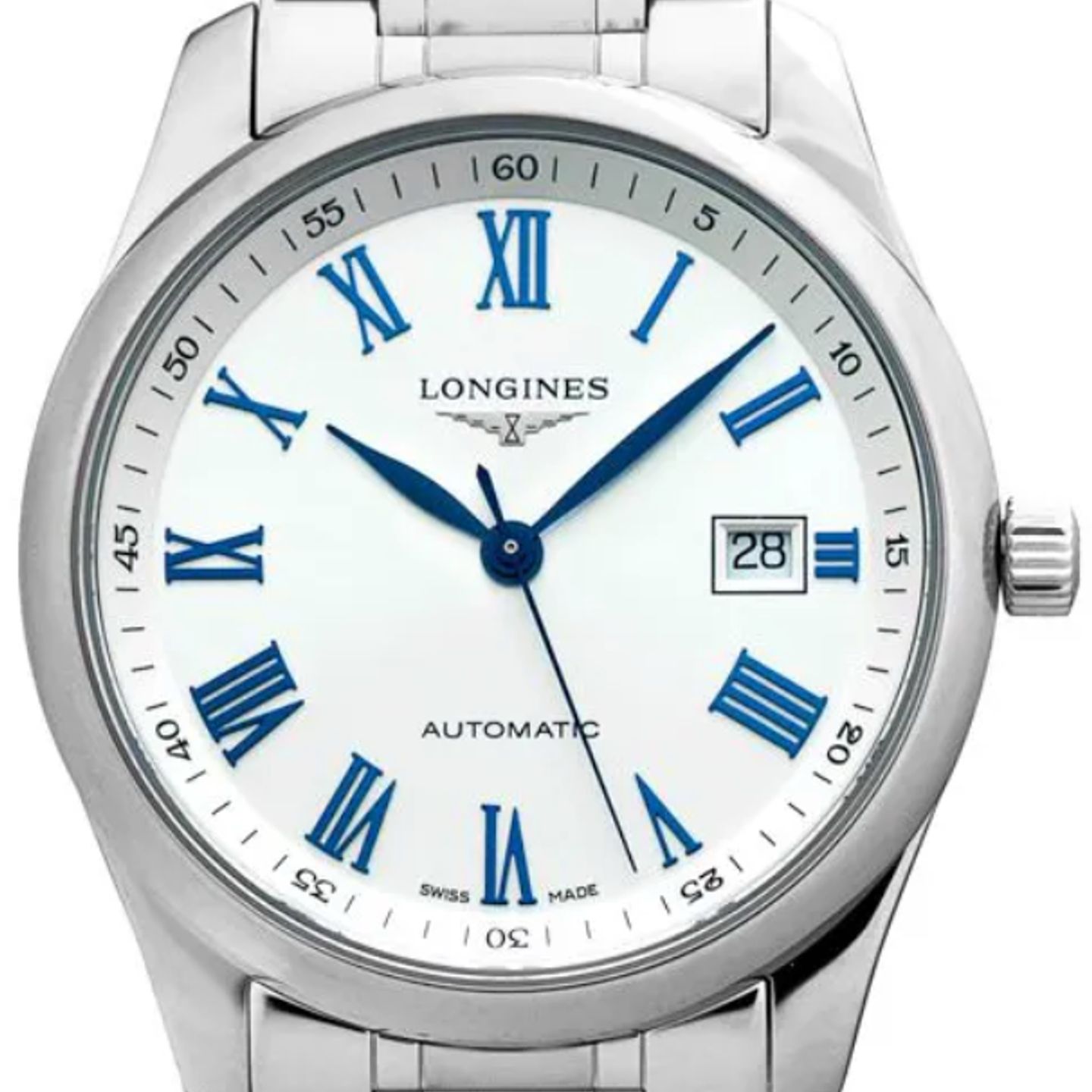 Longines Master Collection L2.793.4.79.6 (2024) - Zilver wijzerplaat 40mm Staal (1/1)