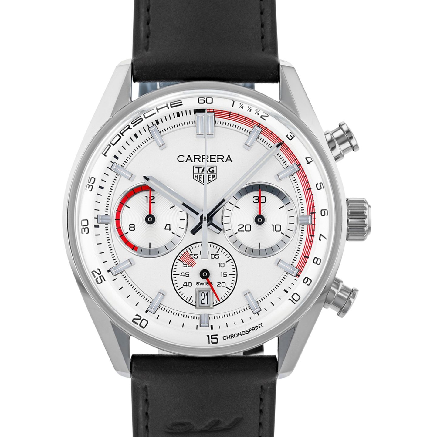 TAG Heuer Carrera Porsche Chronograph Special Edition CBS2011.FC6529 (2025) - Black dial 42 mm Steel case (1/1)