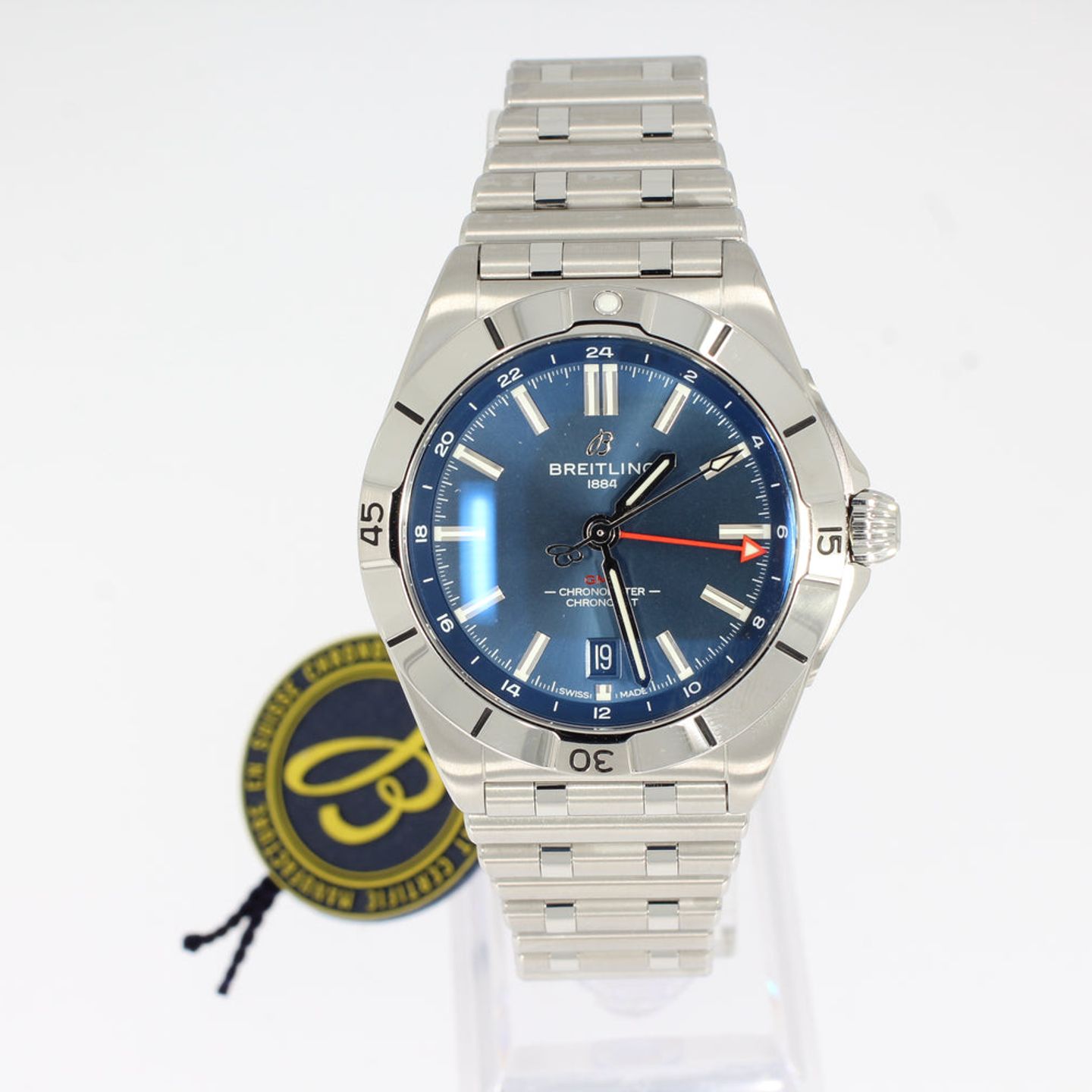 Breitling Chronomat GMT A32398101C1A1 (2024) - Blauw wijzerplaat 40mm Staal (1/4)