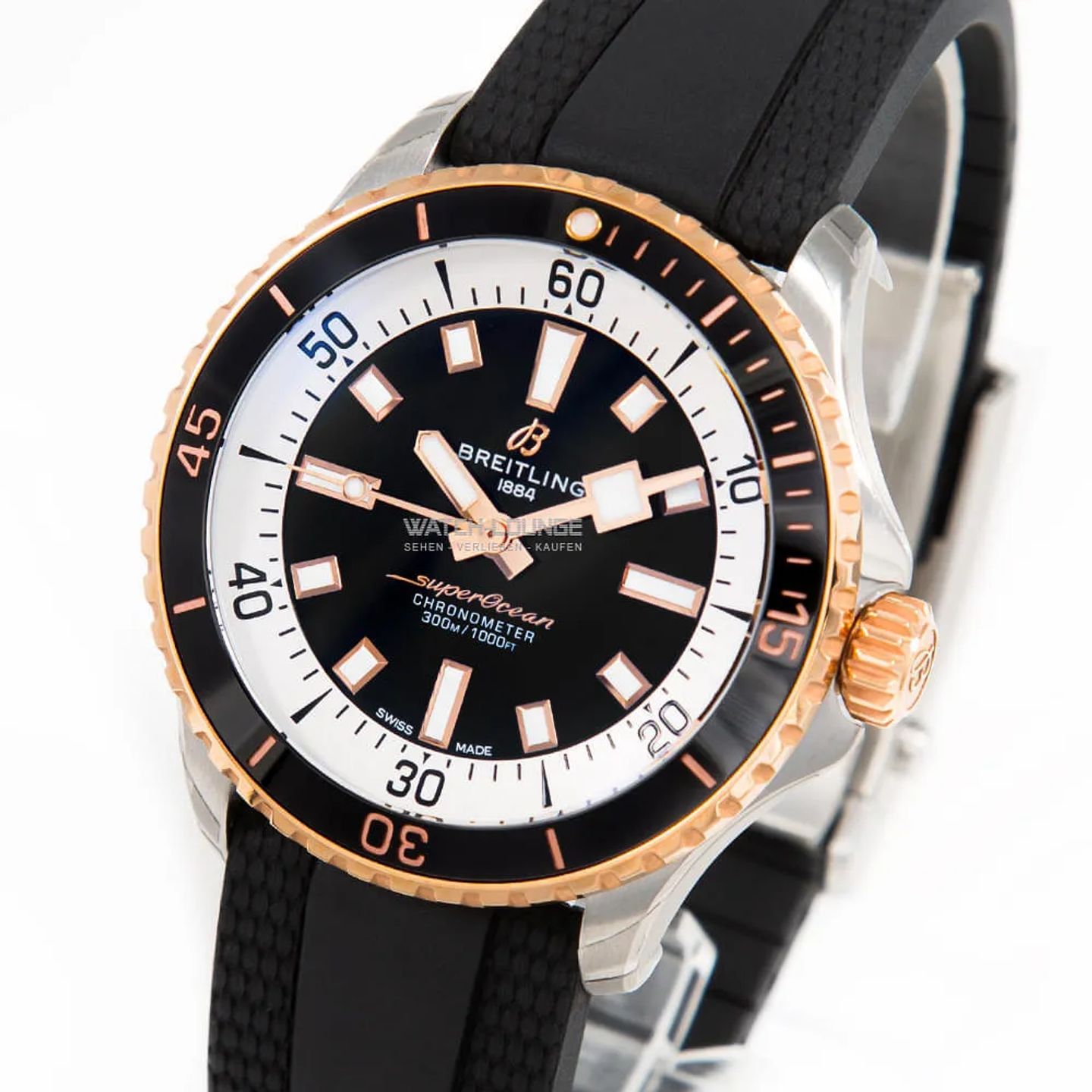 Breitling Superocean 42 U17375211B1S1 (2025) - Black dial 42 mm Steel case (1/8)