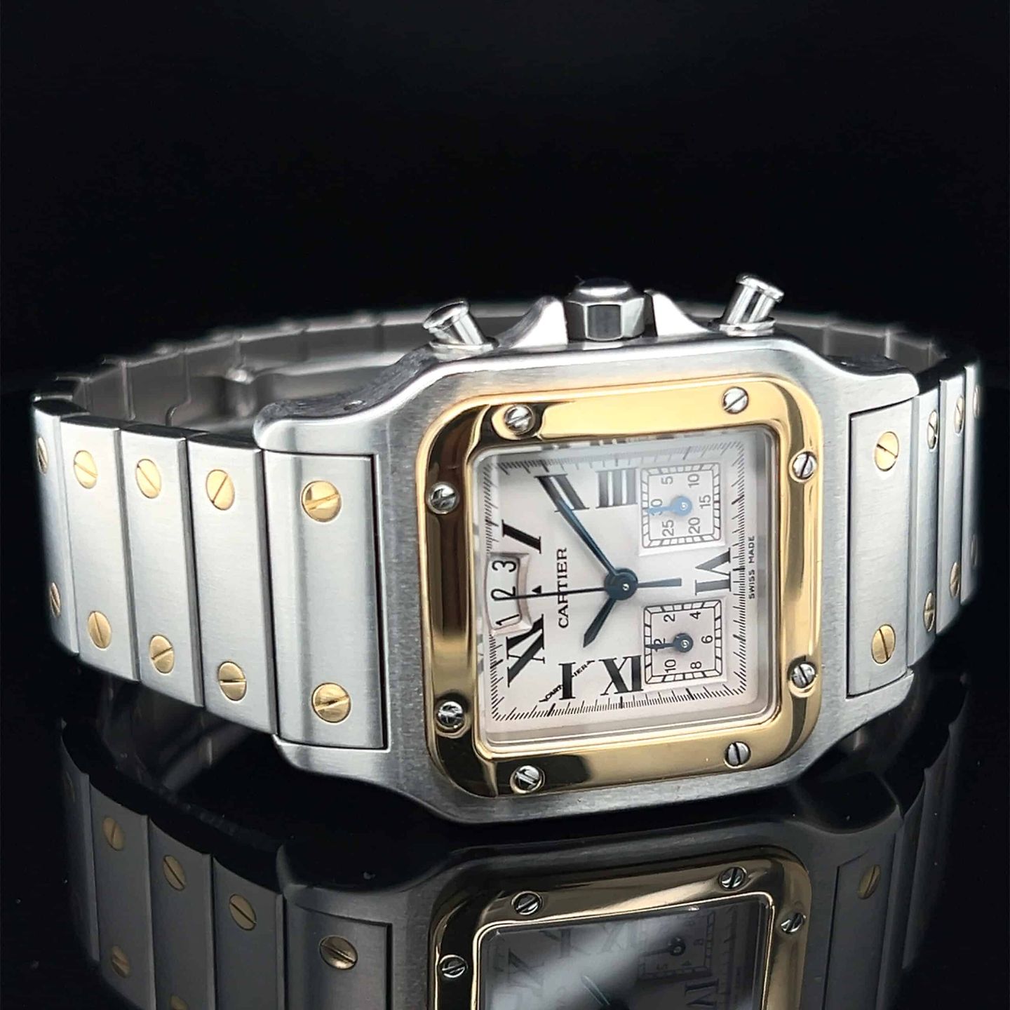 Cartier Santos Galbée 2425 (2000) - 29mm (8/8)