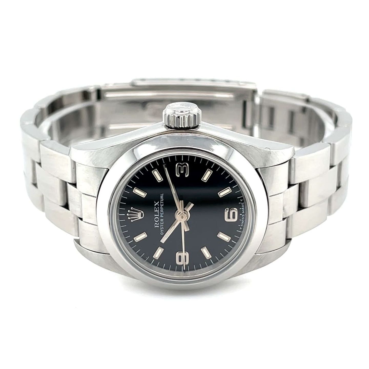 Rolex Oyster Perpetual 67180 (1997) - 26 mm Steel case (6/8)