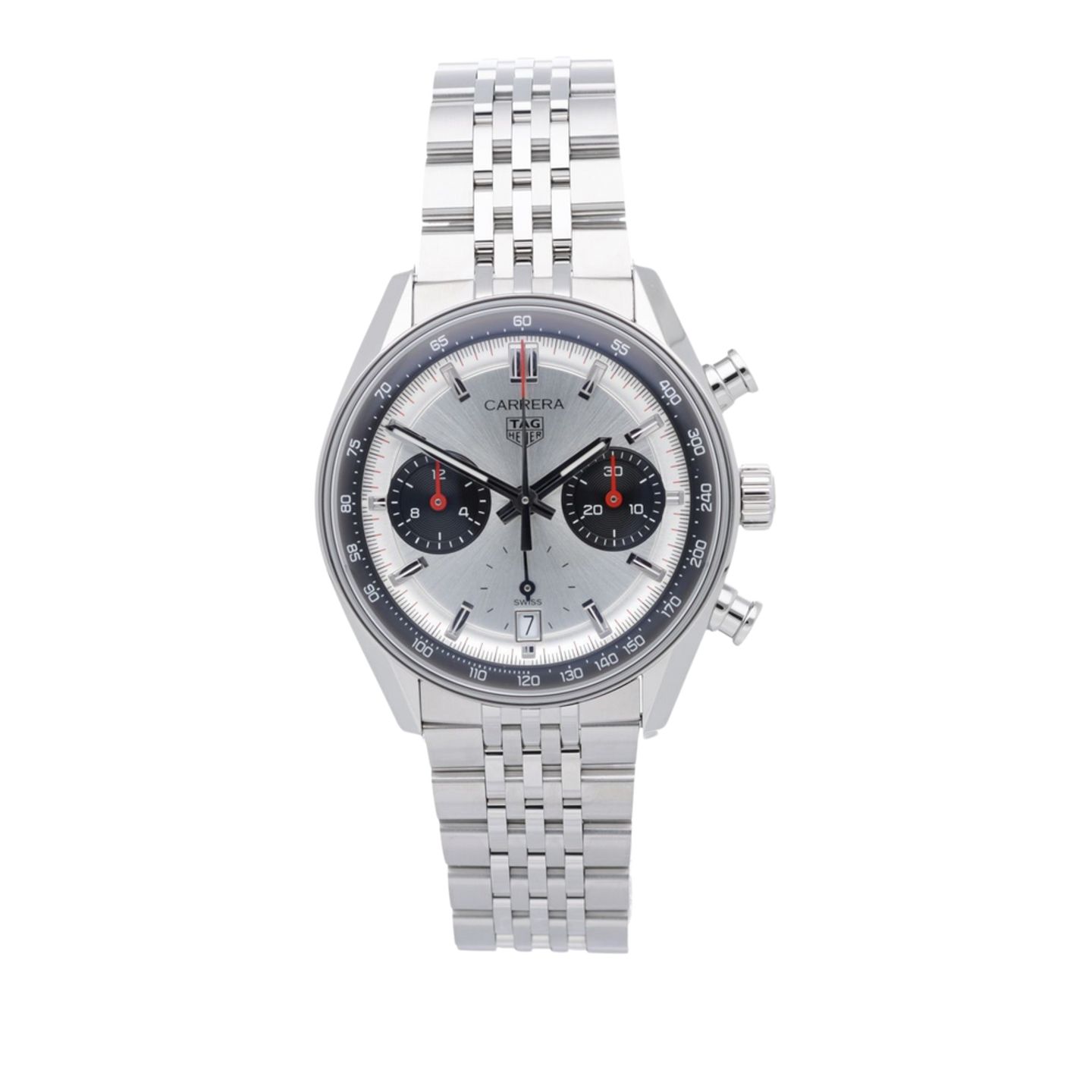 TAG Heuer Carrera CBS2216.BA0048 (2025) - Silver dial 39 mm Steel case (1/7)