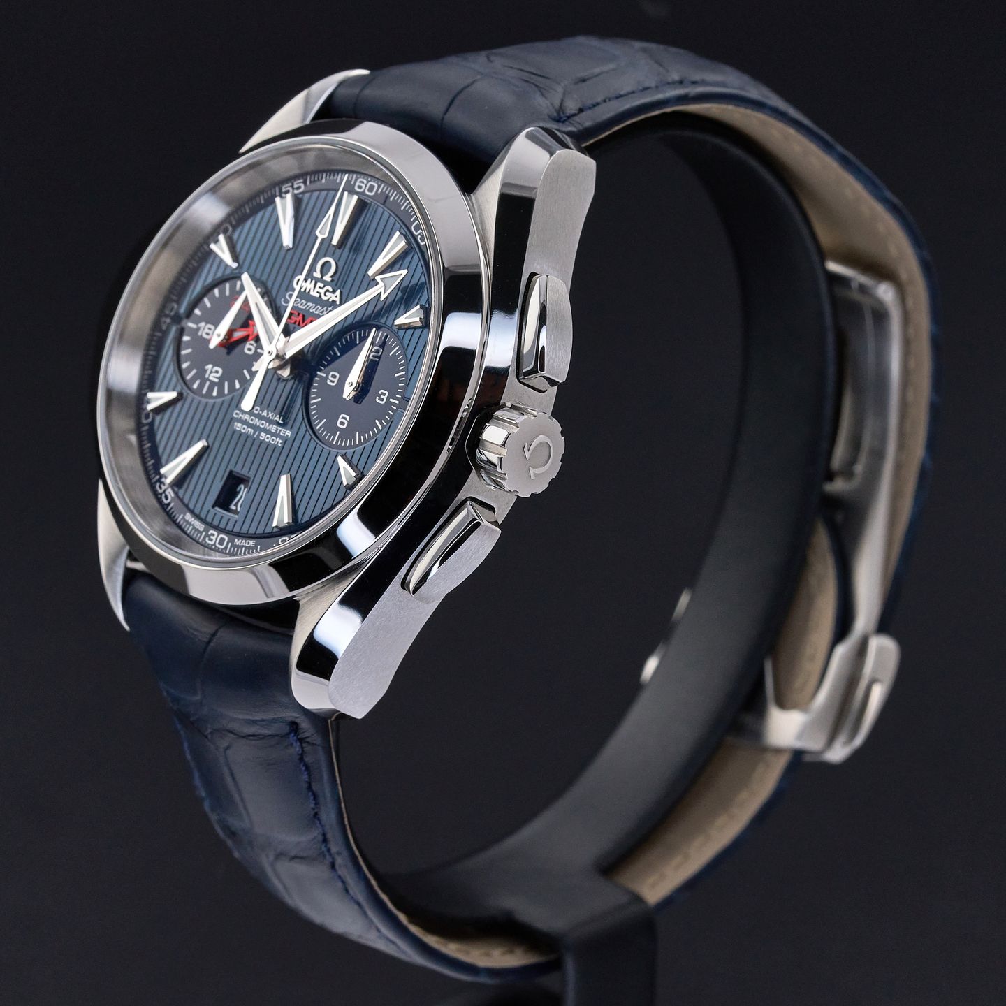 Omega Seamaster Aqua Terra 231.13.43.52.03.001 (Onbekend (willekeurig serienummer)) - Blauw wijzerplaat 43mm Staal (4/8)