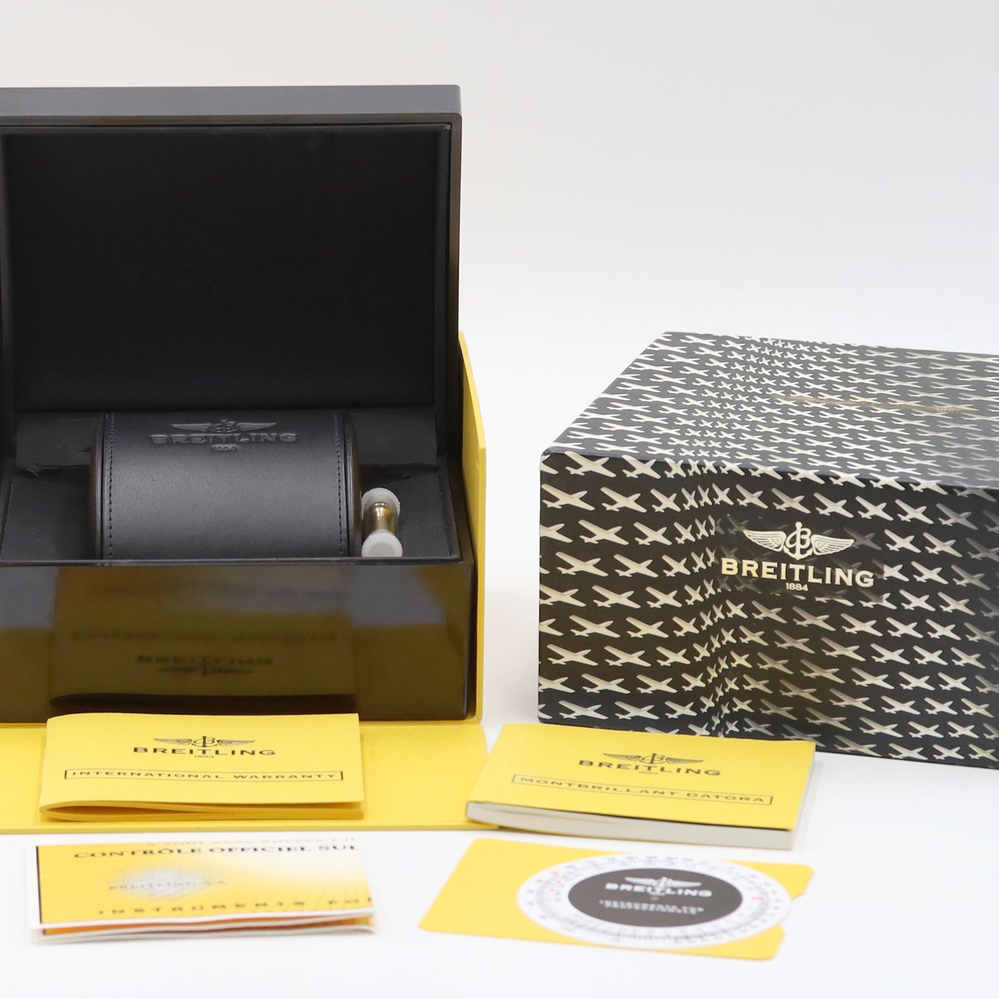 Breitling Montbrillant Datora A21330 (Unknown (random serial)) - Bronze dial 43 mm Steel case (8/8)