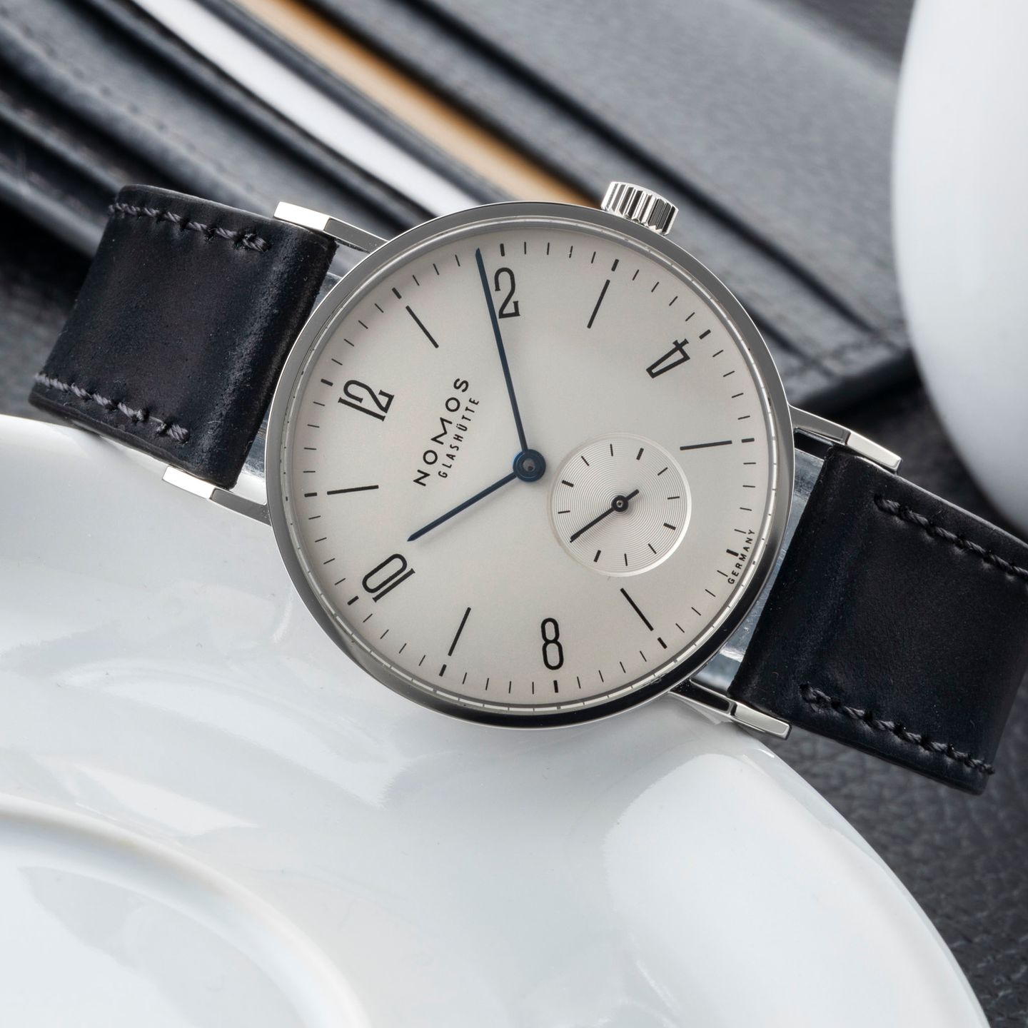 NOMOS Tangente 101 (2007) - White dial 35 mm Steel case (2/8)