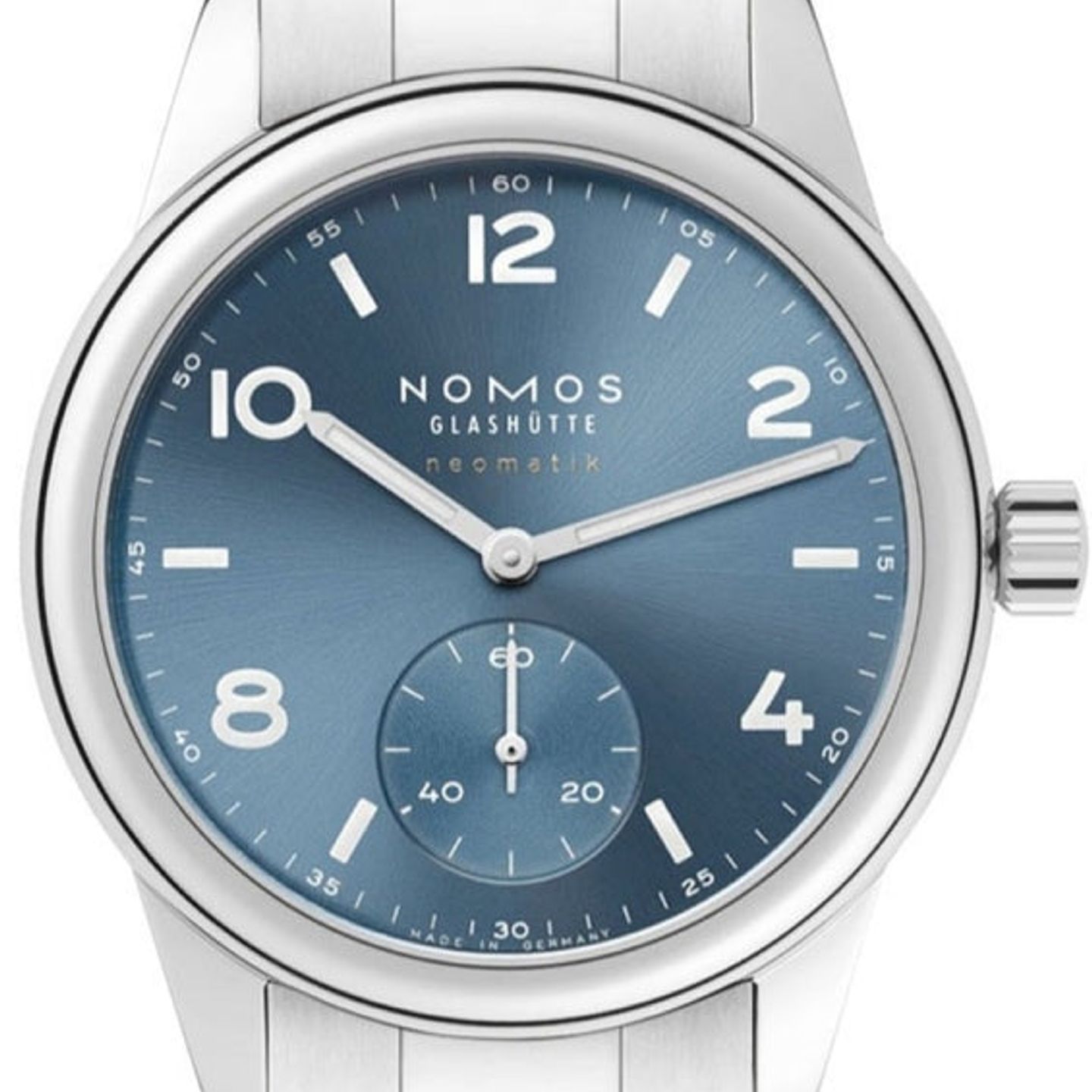NOMOS Club Automat 747 (2026) - Blue dial 37 mm Steel case (1/1)