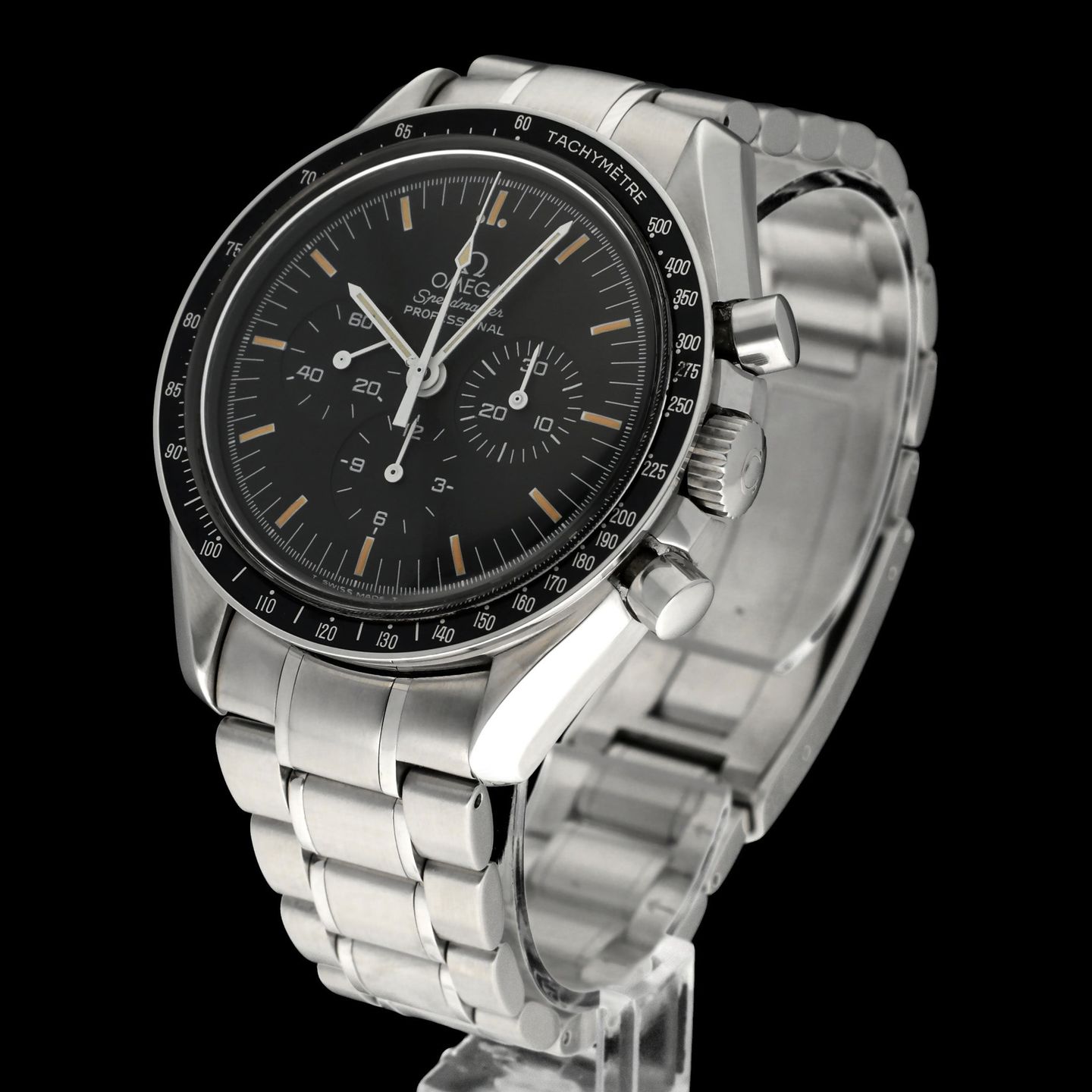 Omega Speedmaster Professional Moonwatch 3590.50 (1998) - Black dial 42 mm Steel case (2/8)