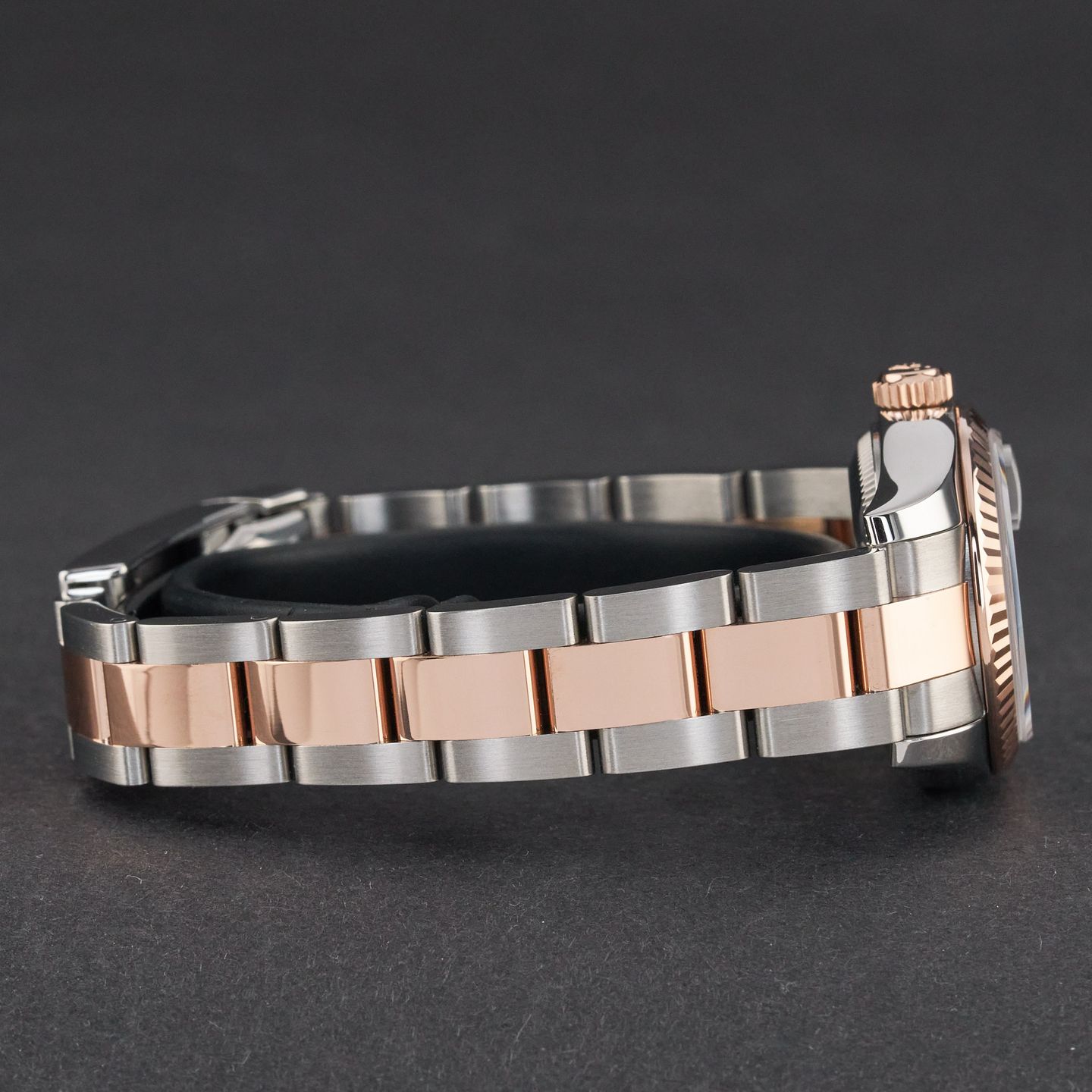 Rolex Lady-Datejust 179171 (2012) - Black dial 26 mm Gold/Steel case (6/8)