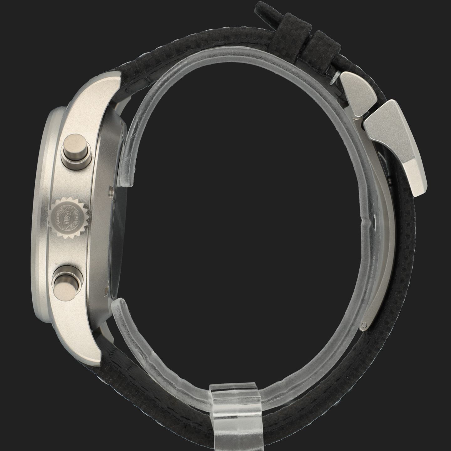 IWC Ingenieur AMG IW377903 (2021) - Zwart wijzerplaat 43mm Titanium (7/8)