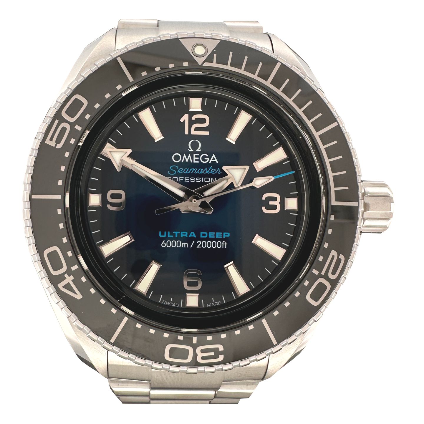 Omega Seamaster Planet Ocean 215.30.46.21.03.001 (2023) - Blue dial 46 mm Steel case (1/8)