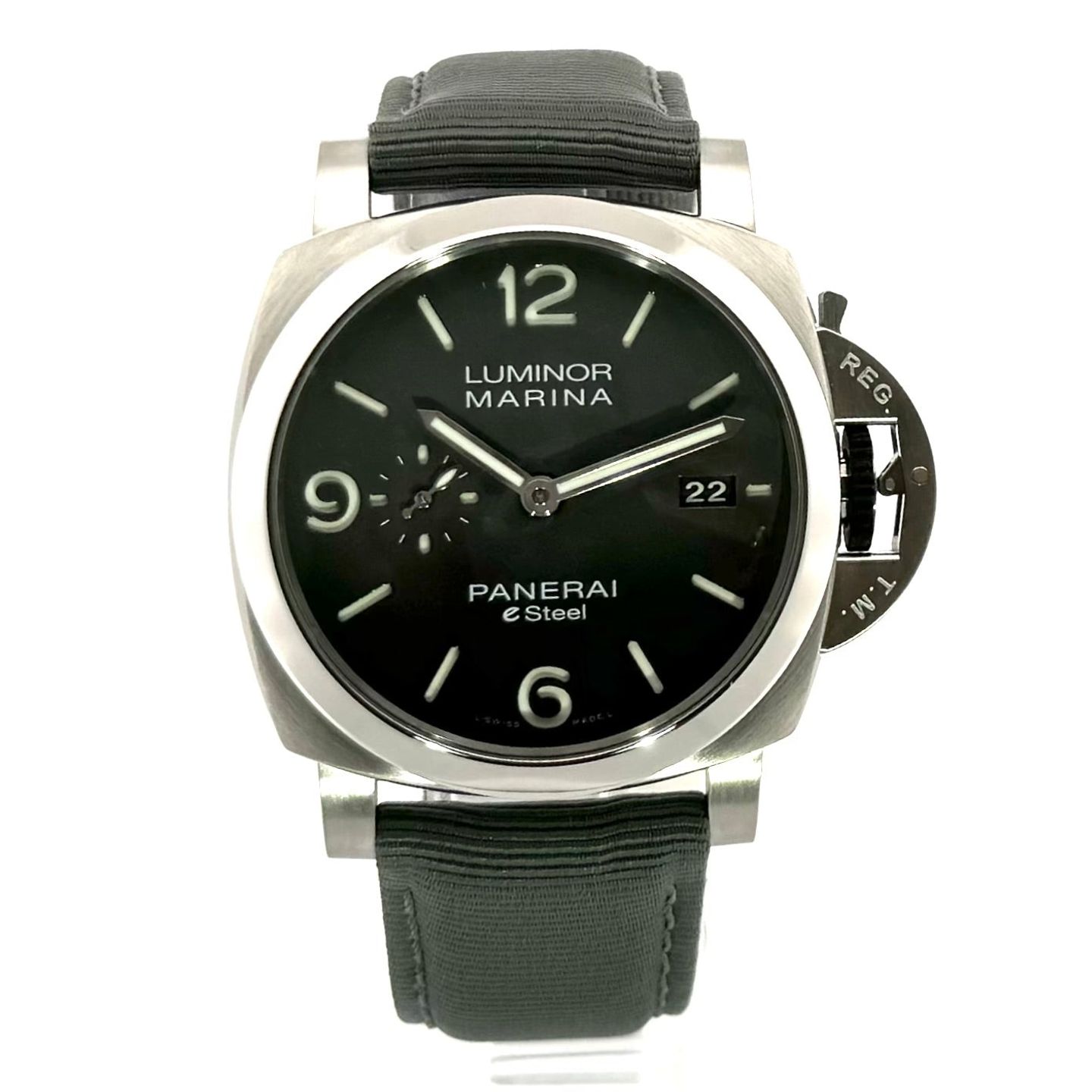 Panerai Luminor Marina PAM01358 (2024) - Grijs wijzerplaat 44mm Staal (1/7)