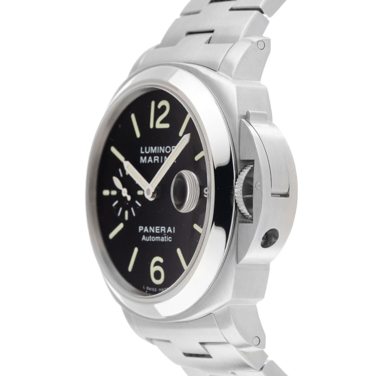 Panerai Luminor Marina Automatic PAM00299 (2010) - Black dial 44 mm Steel case (4/8)