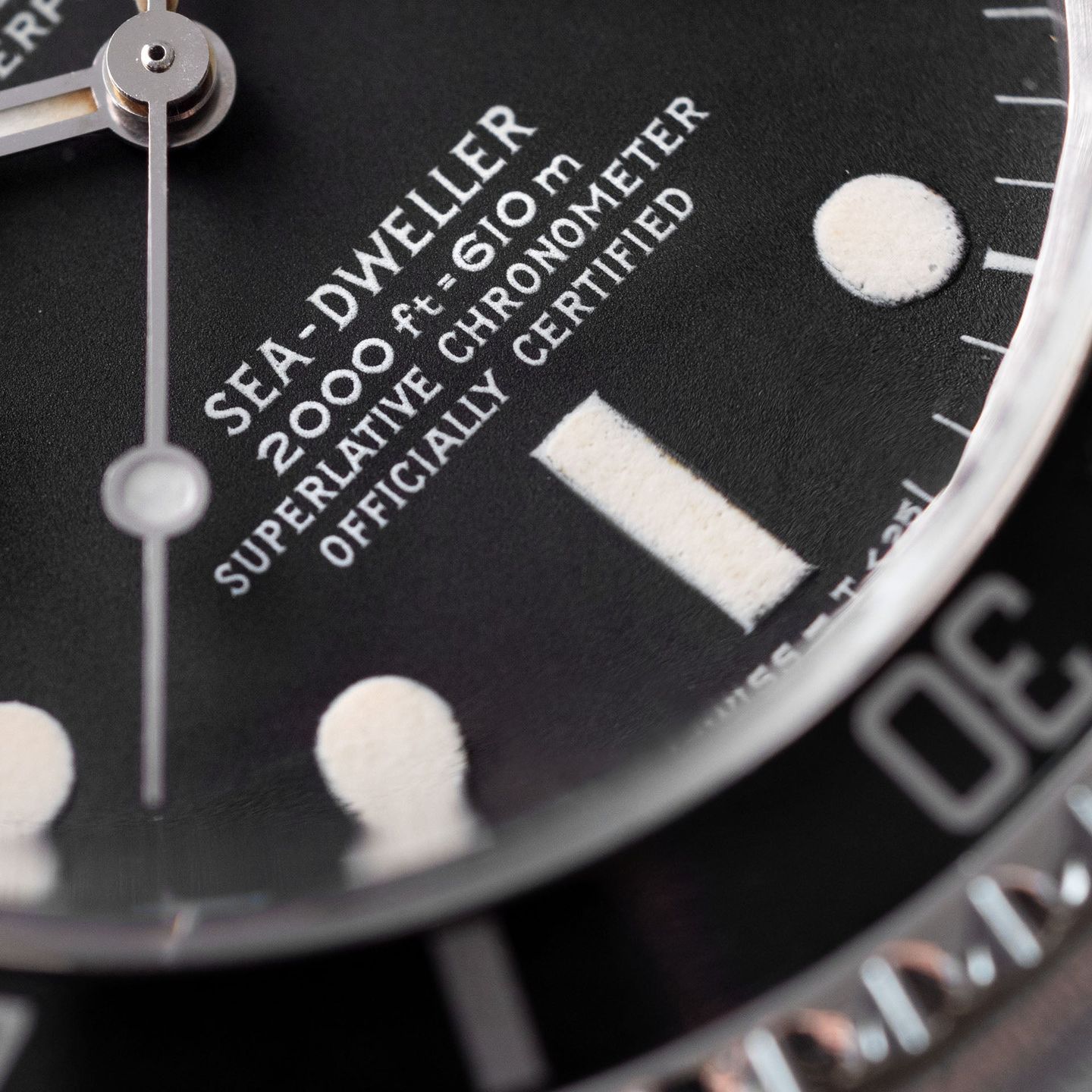 Rolex Sea-Dweller 1665 (1979) - Black dial 40 mm Steel case (5/8)