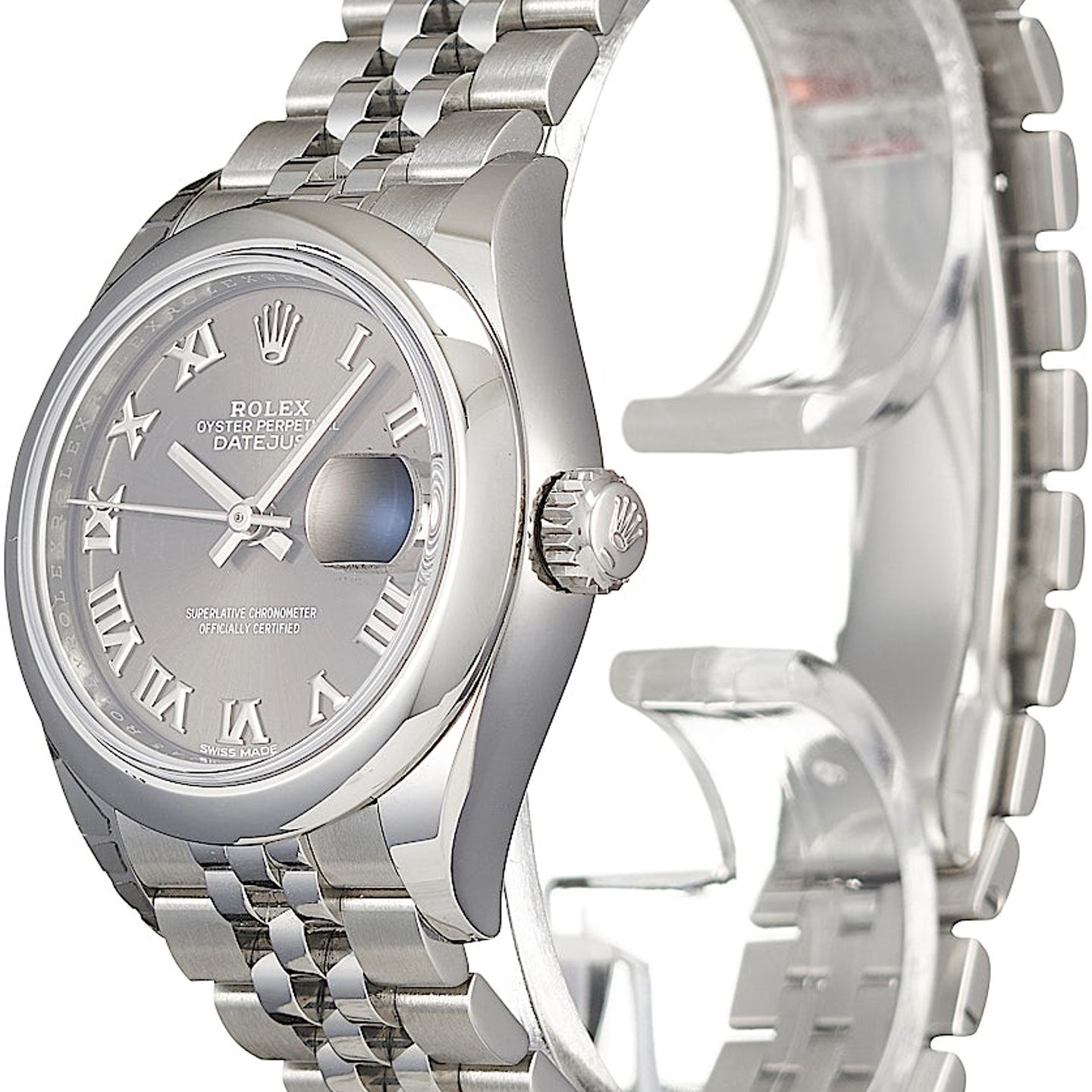 Rolex Lady-Datejust 279160 (2025) - 28 mm Steel case (4/5)