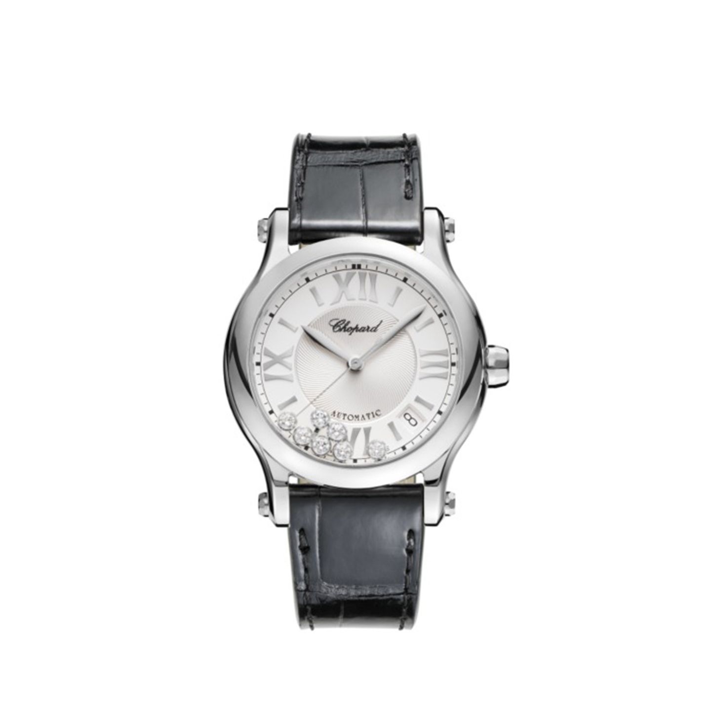 Chopard Happy Sport 278559-3001 (2024) - Silver dial 36 mm Steel case (1/2)