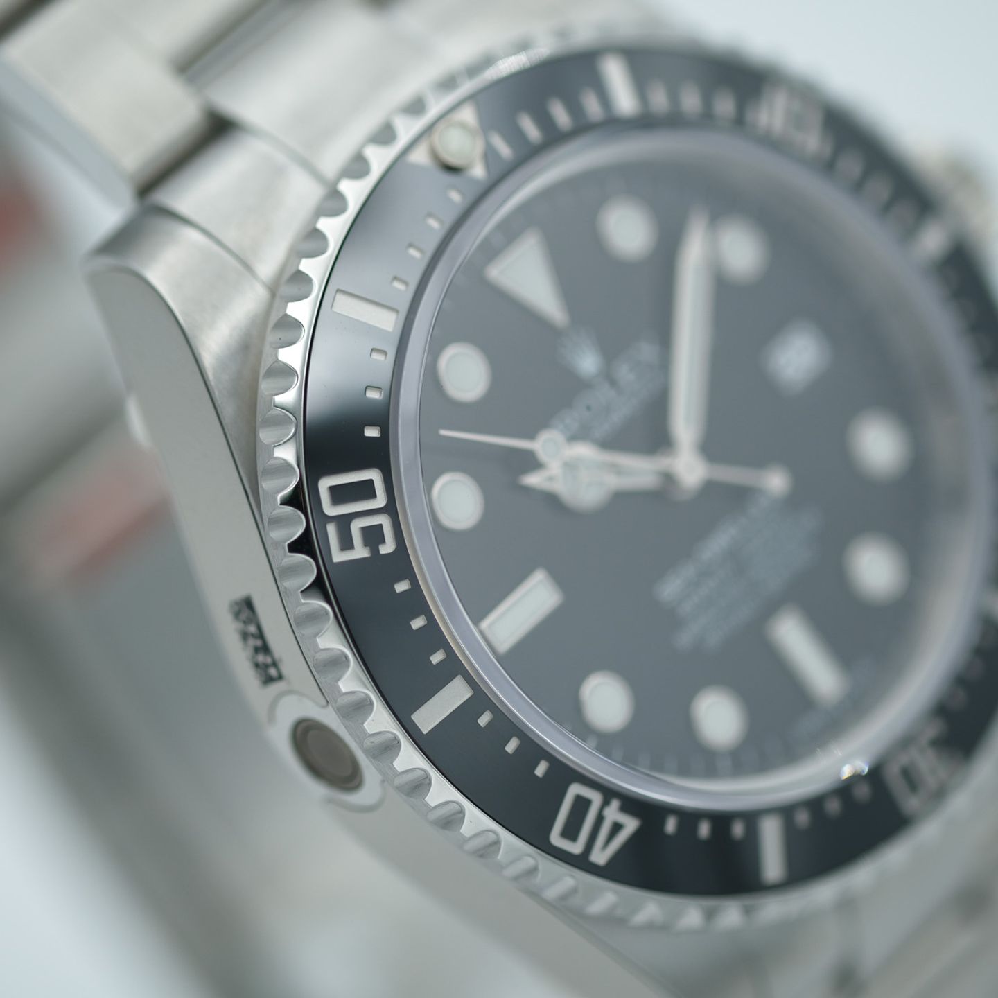 Rolex Sea-Dweller 4000 116600 (2016) - Zwart wijzerplaat 40mm Staal (3/8)