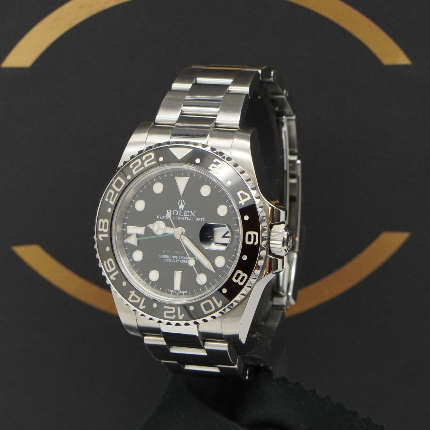 Rolex GMT-Master II 116710LN (2013) - Zwart wijzerplaat 40mm Staal (1/6)