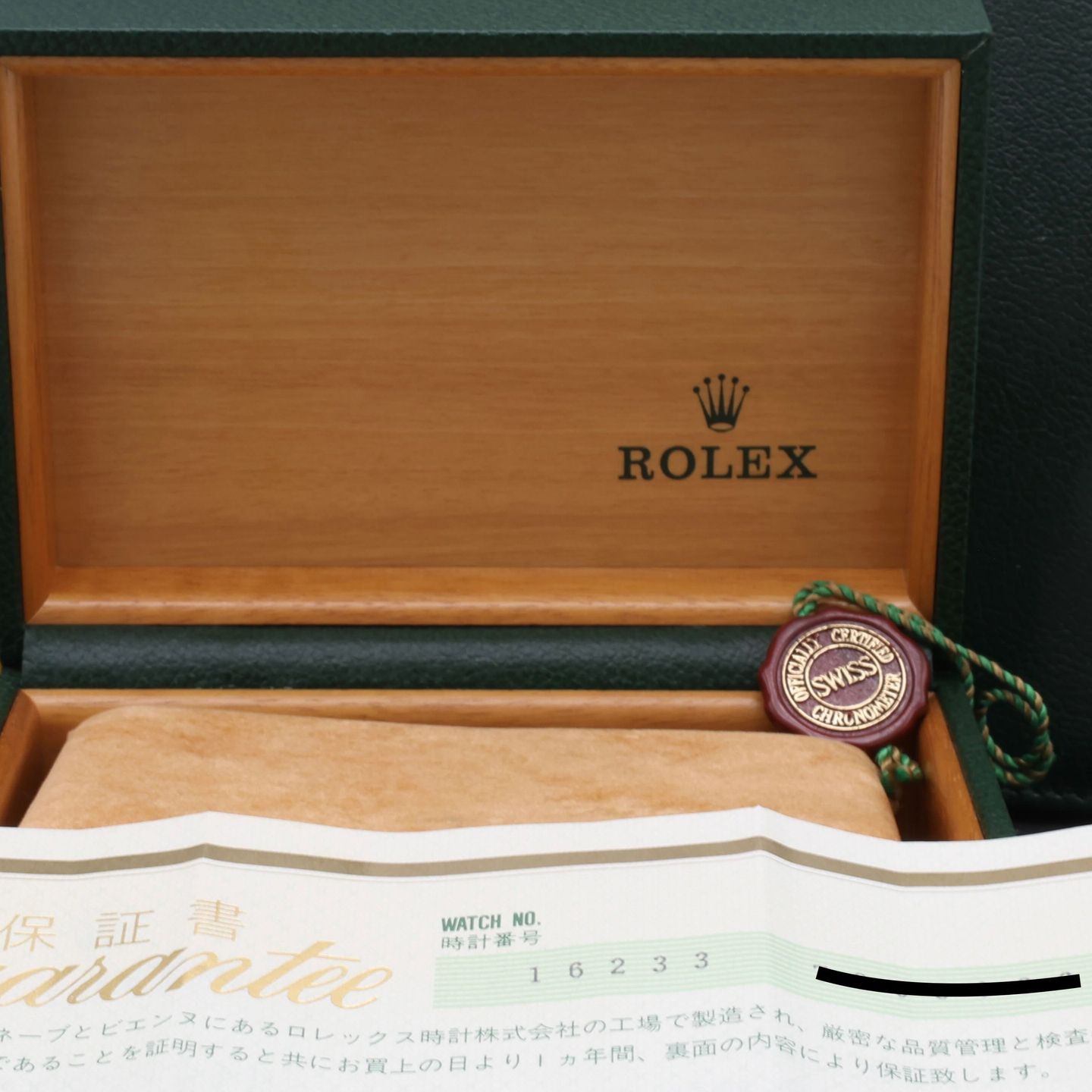 Rolex Datejust 36 16233G (2000) - Champagne dial 36 mm Gold/Steel case (8/8)