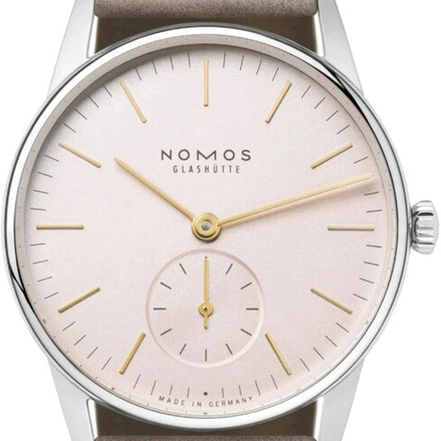 NOMOS Orion 315 (2026) - Roze wijzerplaat 33mm Staal (1/1)