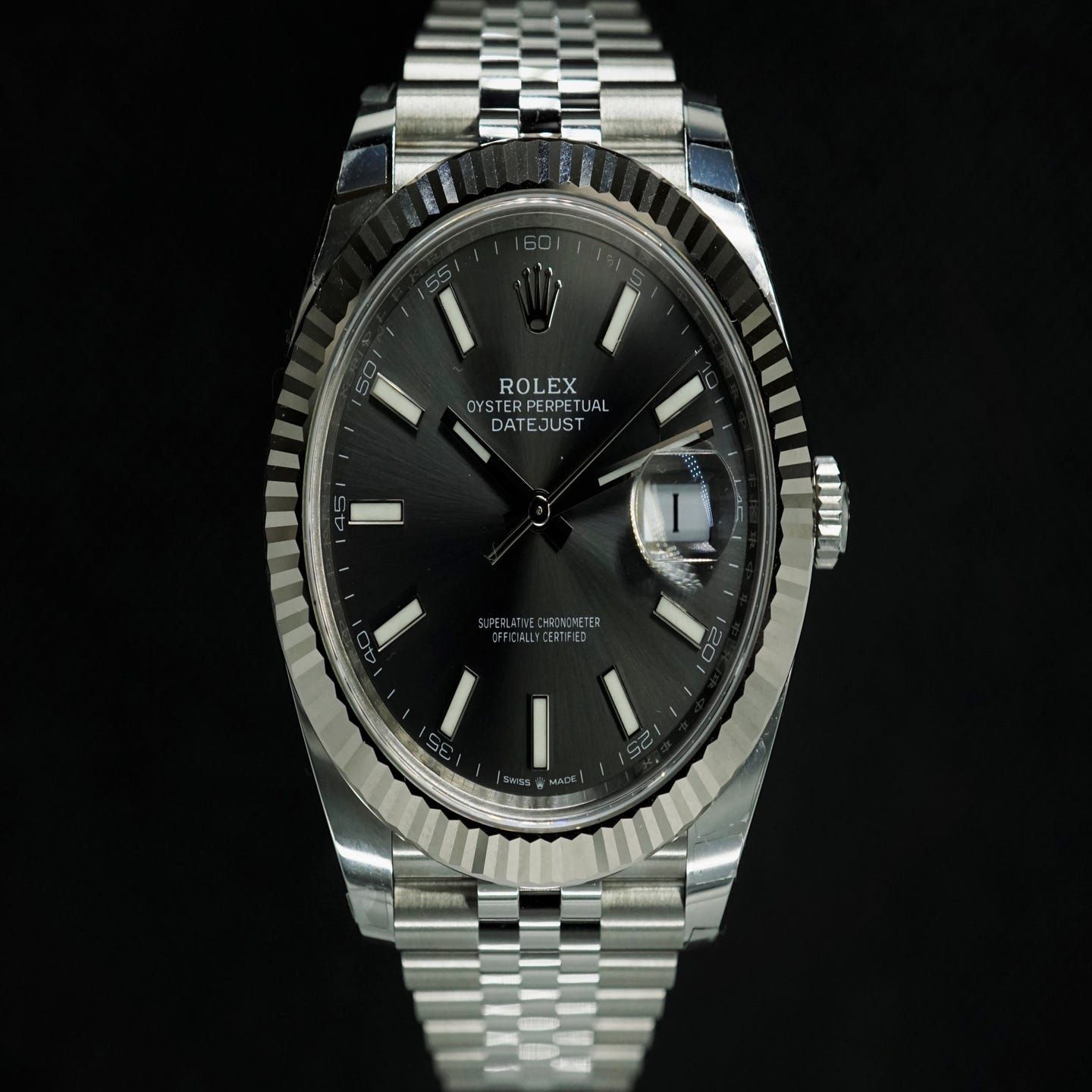 Rolex Datejust 41 126334 (2022) - Grey dial 41 mm Steel case (2/7)