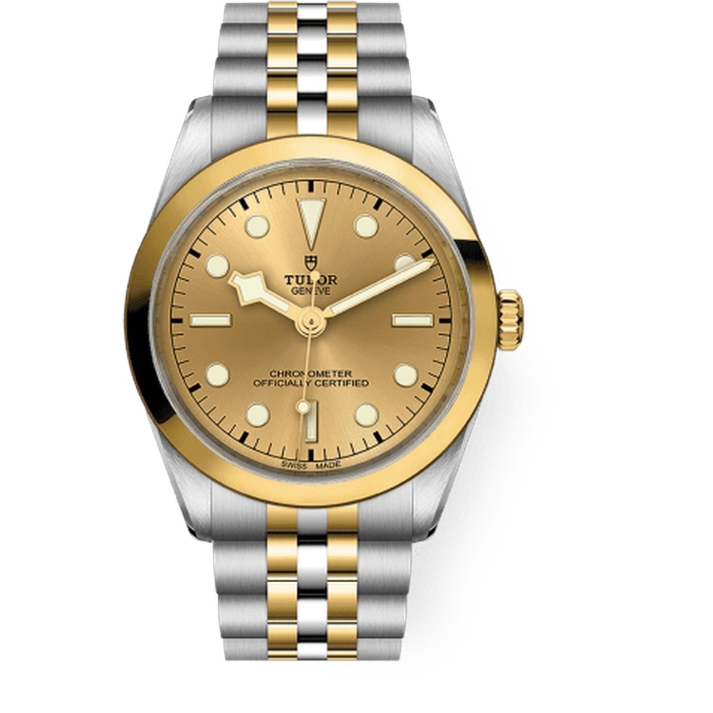 Tudor Black Bay S&G 79643 (2025) - Champagne dial 36 mm Gold/Steel case (1/1)