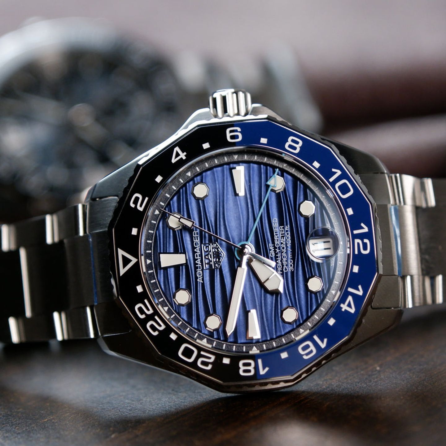 TAG Heuer Aquaracer 300M WBP5114.BA0013 (2026) - Blauw wijzerplaat 42mm Staal (1/2)