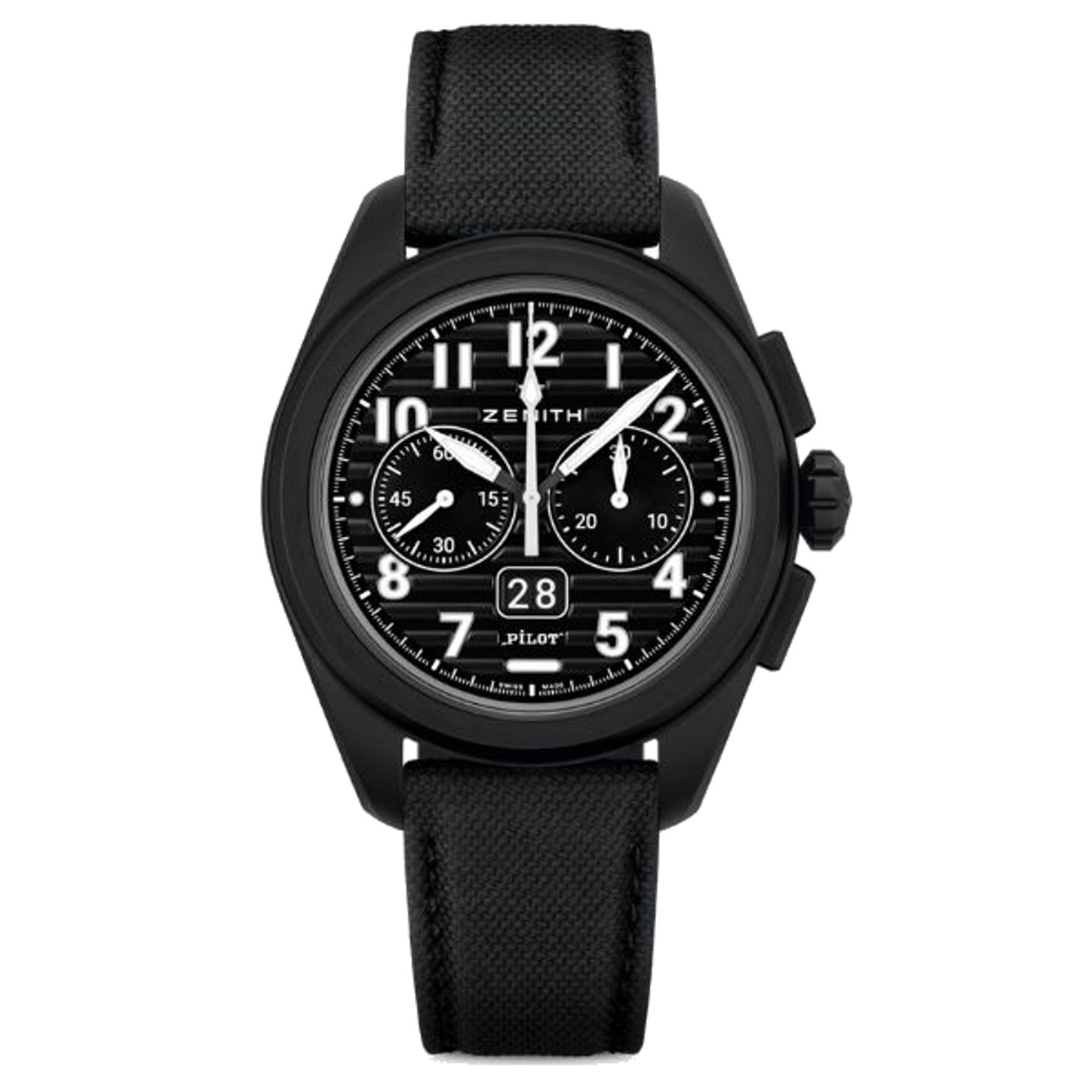 Zenith Pilot 49.4000.3652/21.I001 (2026) - Black dial 43 mm Ceramic case (1/1)