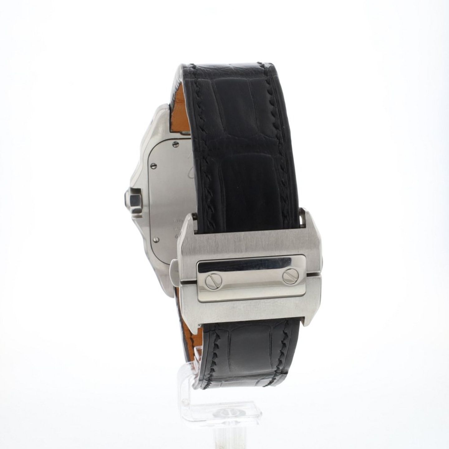 Cartier Santos 100 W20073X8 (2006) - Silver dial 41 mm Steel case (4/6)