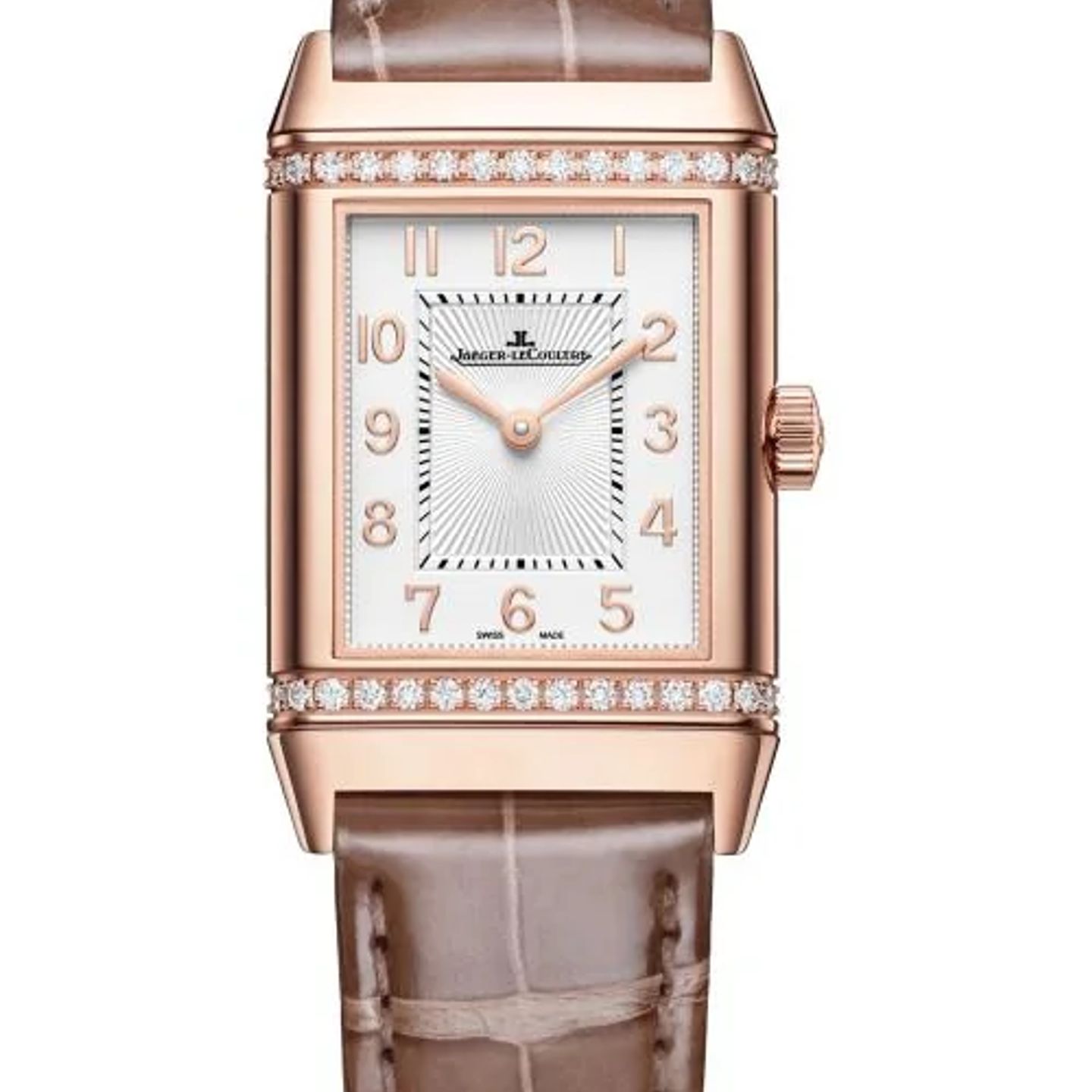 Jaeger-LeCoultre Reverso Classic Medium Duetto Q2572570 (2026) - Zilver wijzerplaat 24mm Roségoud (1/1)