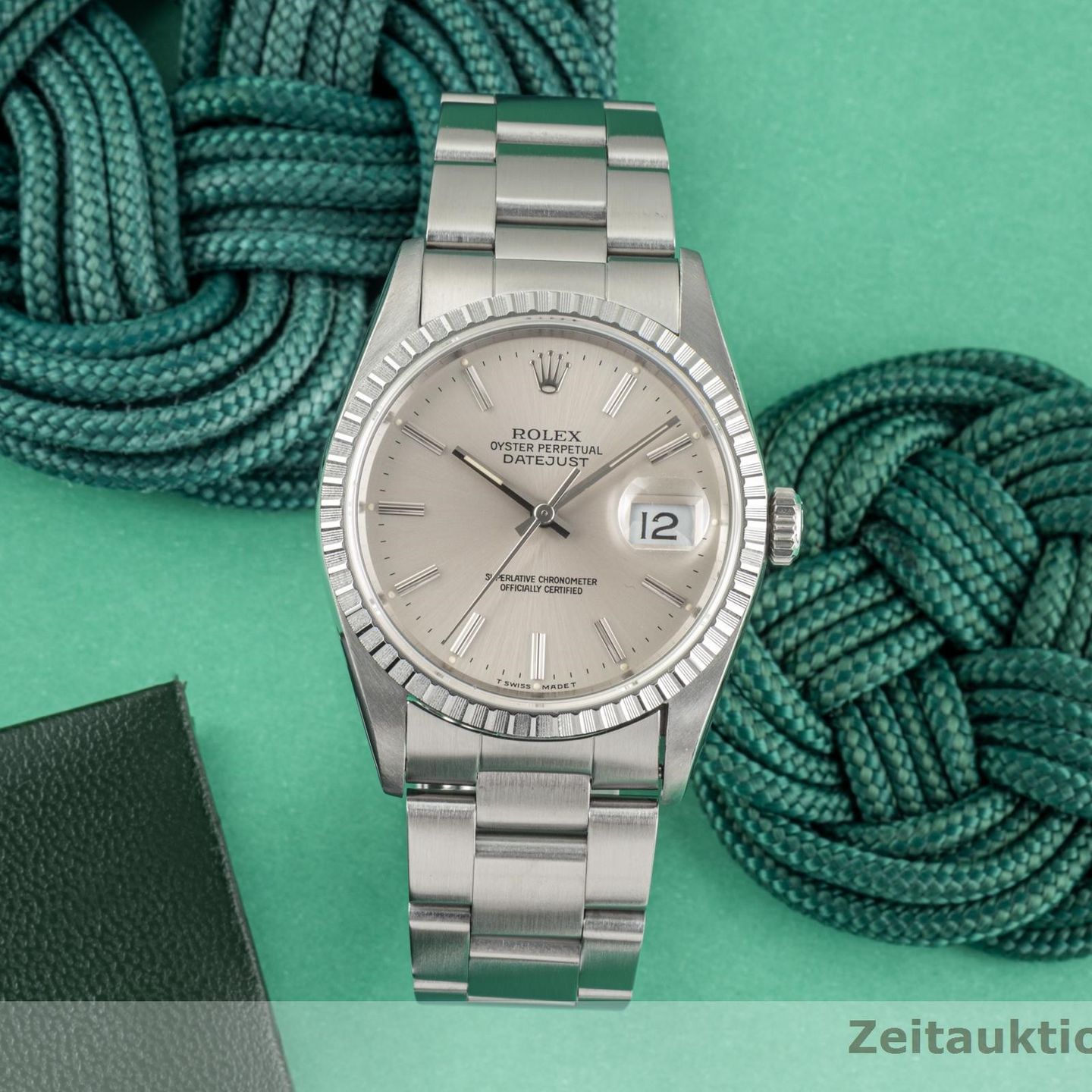 Rolex Datejust 36 16220 (1991) - 36mm Staal (1/8)