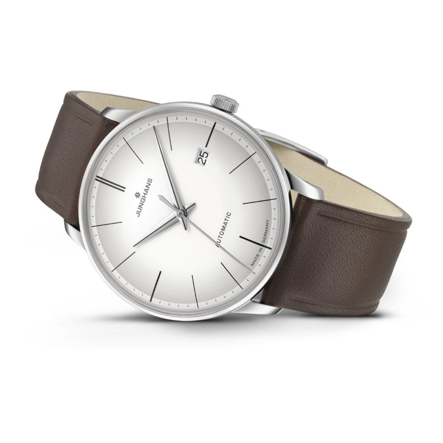 Junghans Meister 27/4050.02 (2025) - Silver dial 38 mm Steel case (2/5)