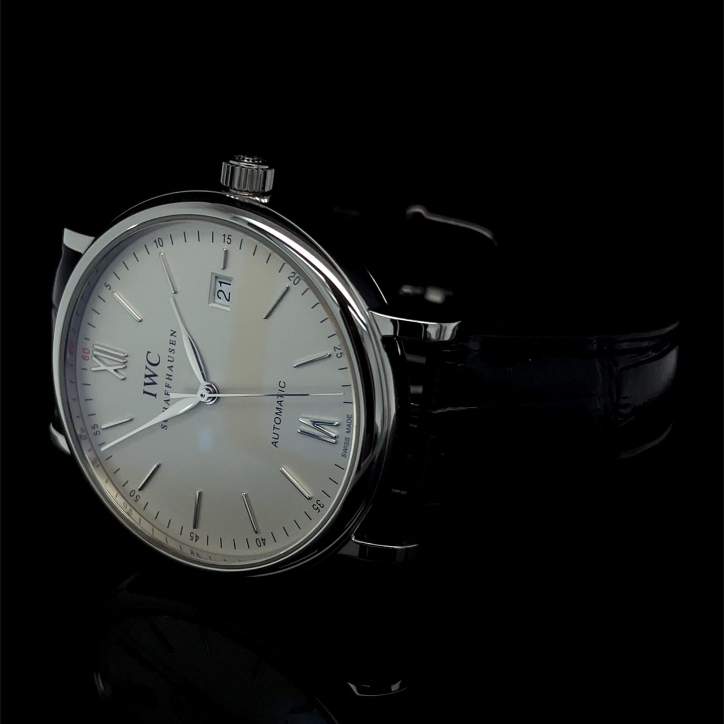 IWC Portofino Automatic IW356501 (2017) - Silver dial 40 mm Steel case (4/8)