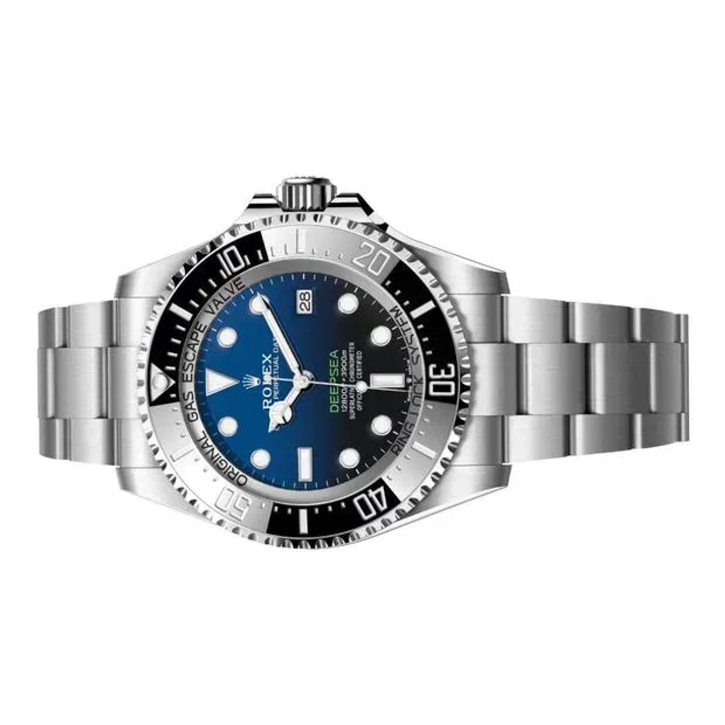 Rolex Sea-Dweller Deepsea 136660 (2025) - Blue dial 44 mm Steel case (5/6)