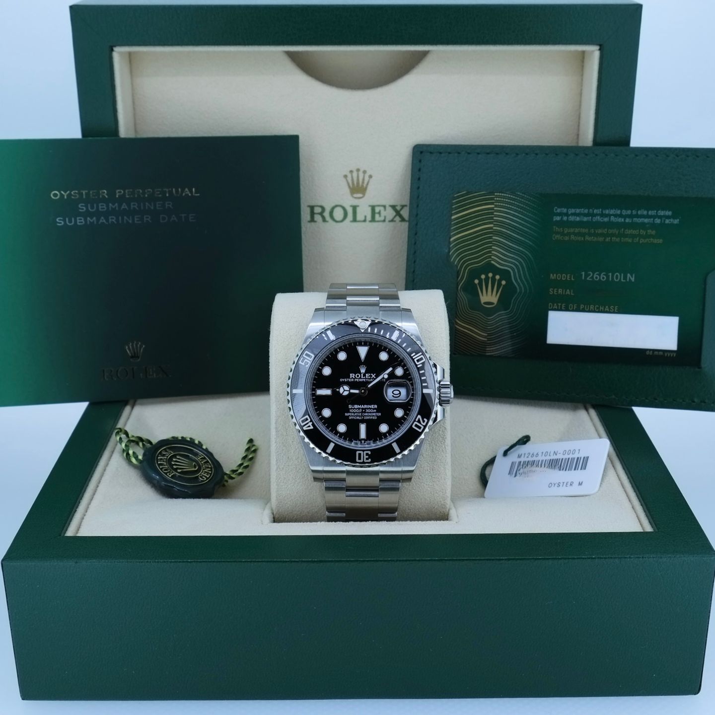 Rolex Submariner Date 126610LN (2024) - Zwart wijzerplaat 41mm Staal (4/6)