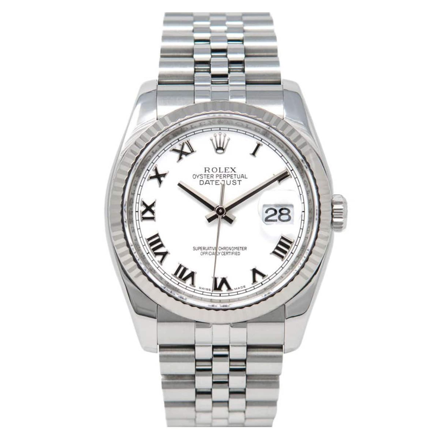 Rolex Datejust 36 116200 (2014) - 36mm Staal (1/6)
