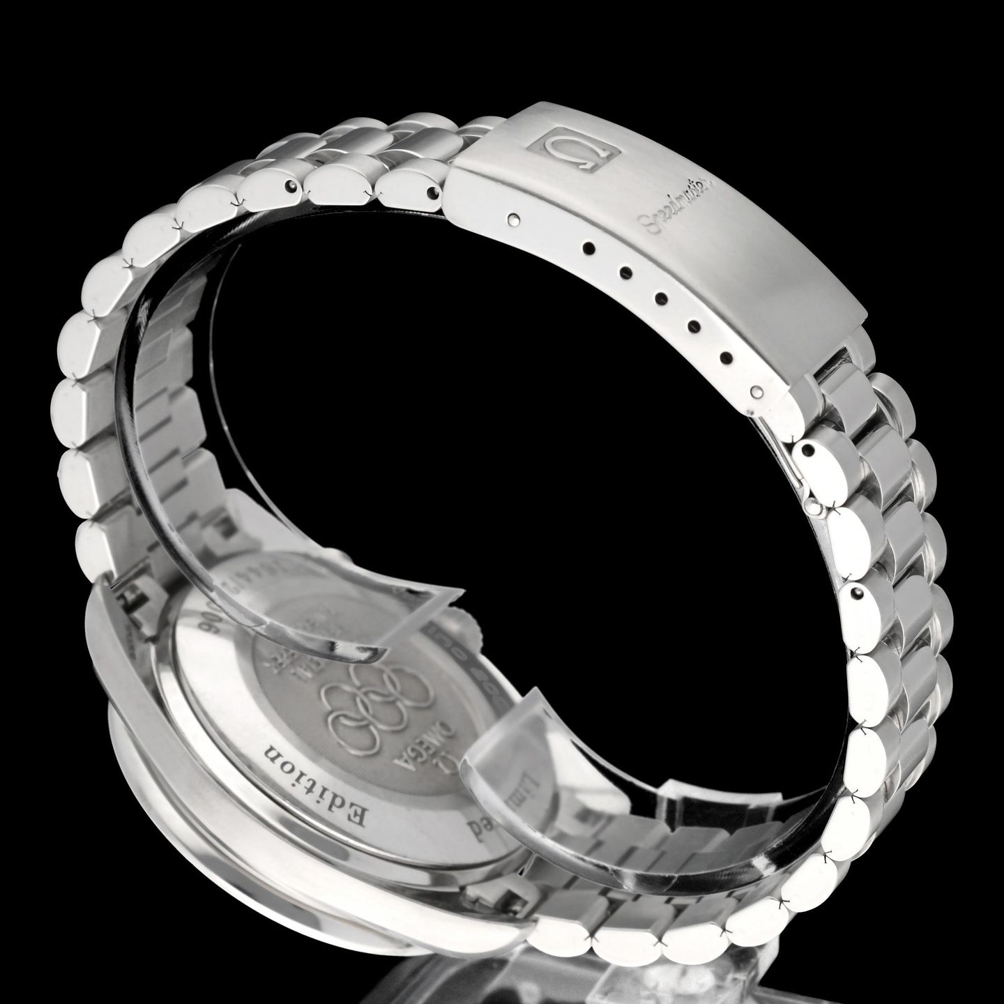 Omega Speedmaster 3538.30 (2007) - White dial 39 mm Steel case (8/8)