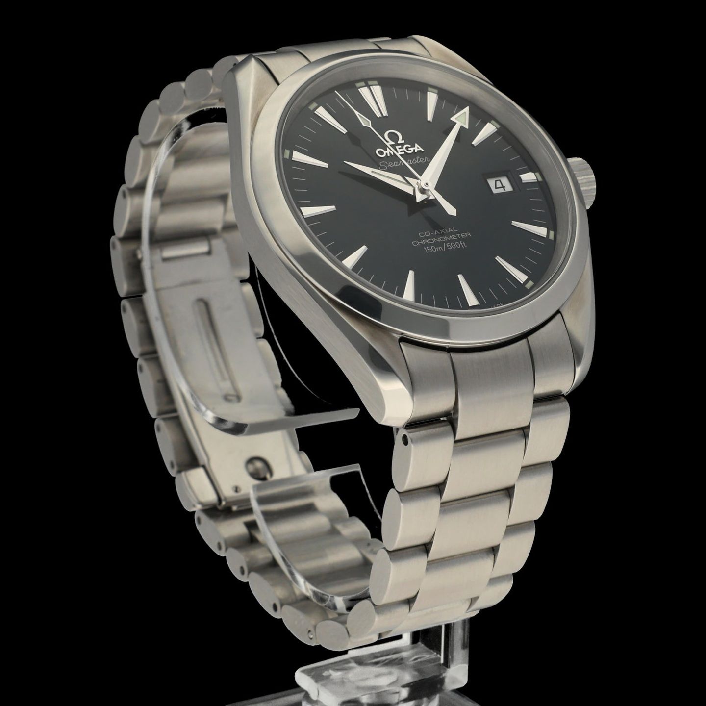 Omega Seamaster Aqua Terra 2503.80.00 (2005) - Blue dial 39 mm Steel case (6/8)