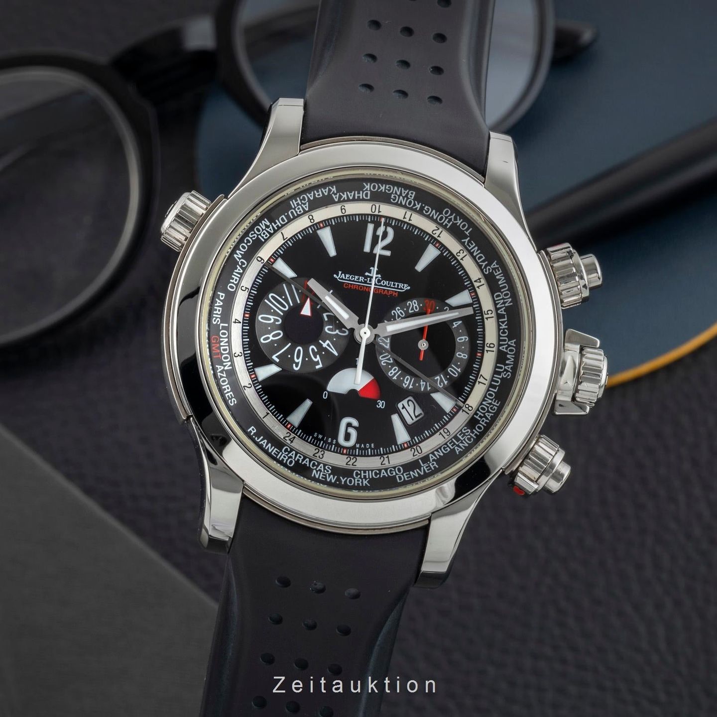 Jaeger-LeCoultre Master Compressor Extreme Q1768470 (Unknown (random serial)) - Black dial 46 mm Steel case (1/8)