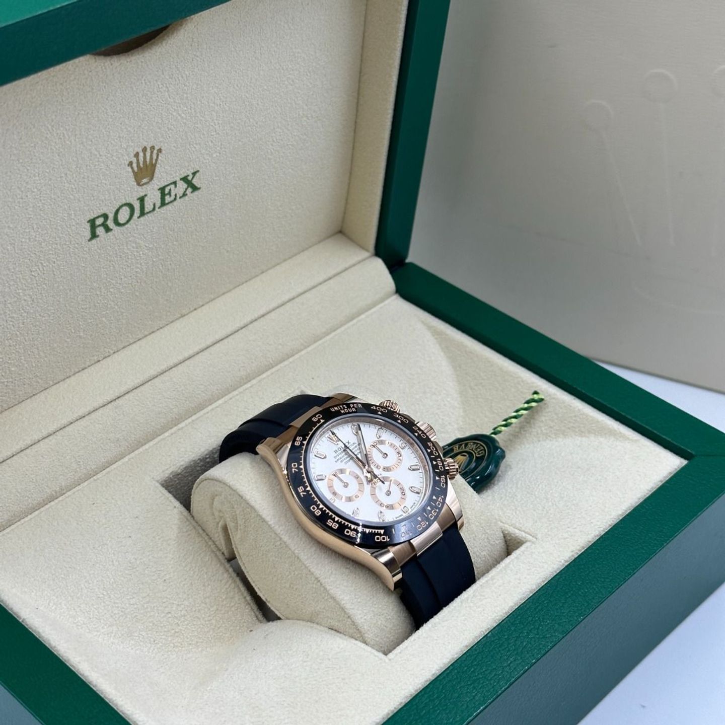 Rolex Daytona 116515LN (2023) - Wit wijzerplaat 40mm Roségoud (3/8)