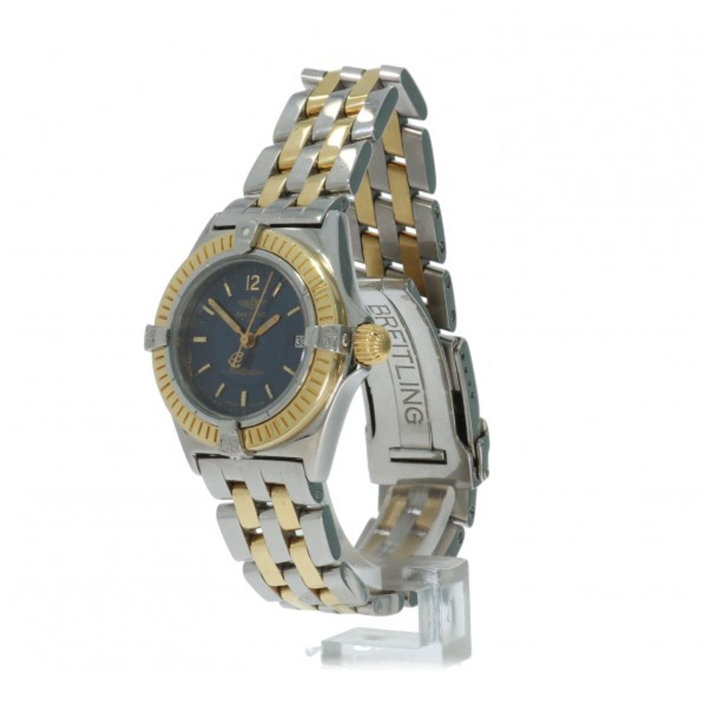 Breitling Callistino D52045.1 (Onbekend (willekeurig serienummer)) - Blauw wijzerplaat 28mm Staal (2/5)