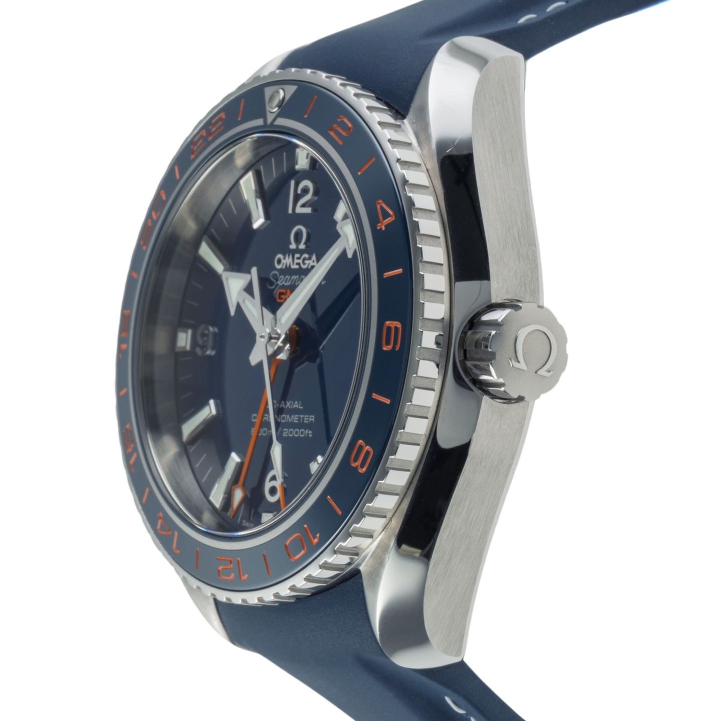 Omega Seamaster Planet Ocean 232.32.44.22.03.001 (Onbekend (willekeurig serienummer)) - Blauw wijzerplaat 44mm Staal (6/8)