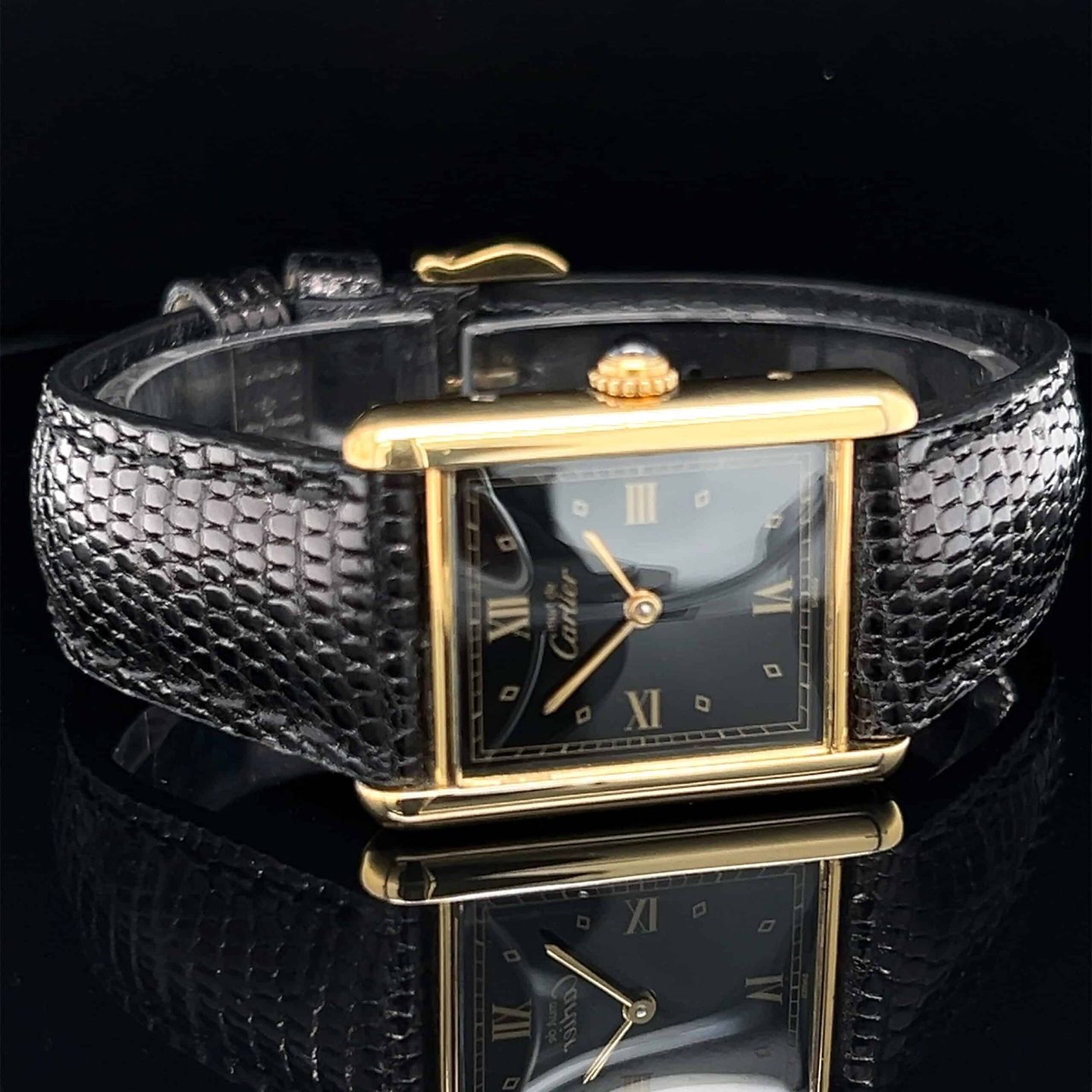 Cartier Tank Vermeil 590005 (Unknown (random serial)) - 23 mm (8/8)