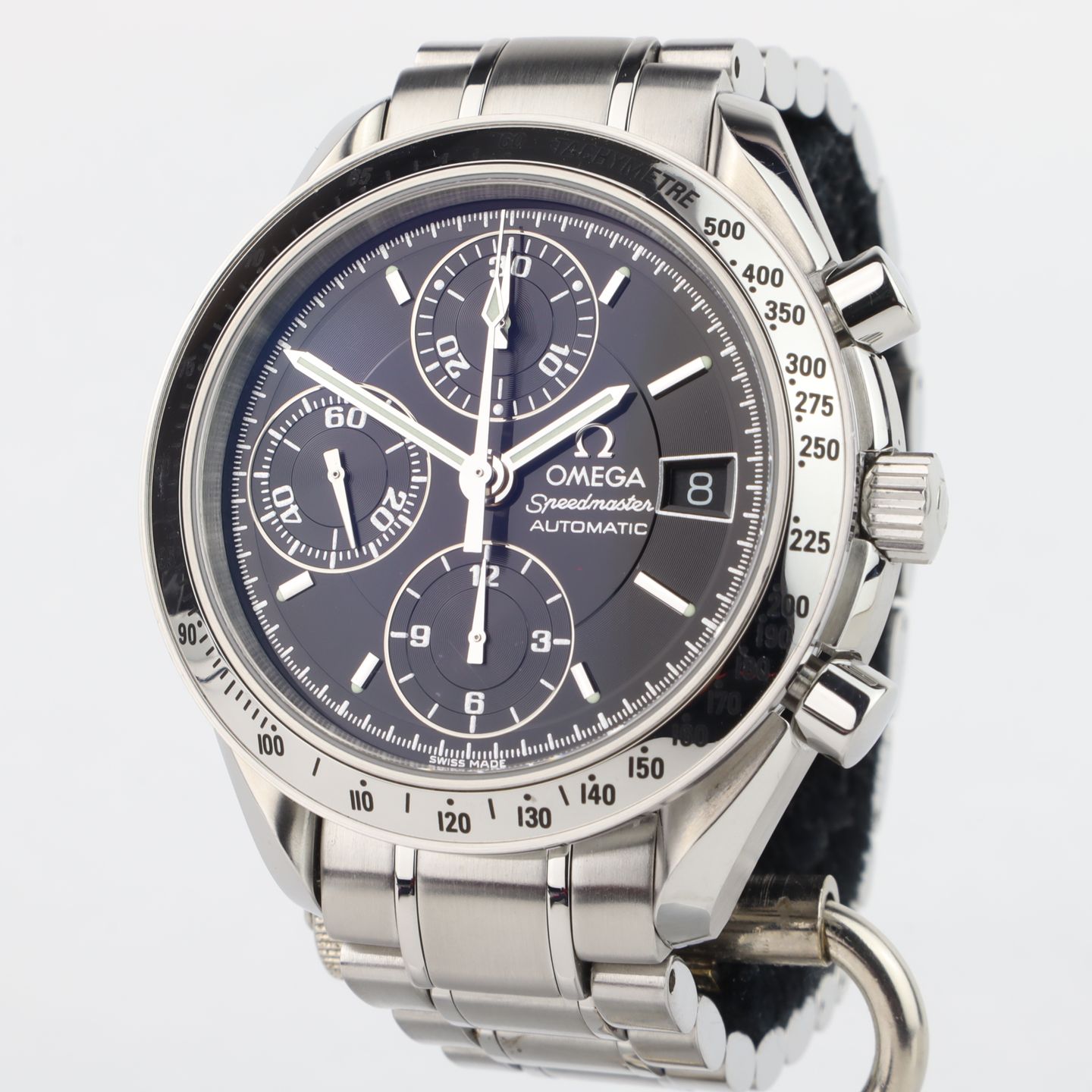 Omega Speedmaster Date 3513.50 (1998) - 39 mm Steel case (3/8)