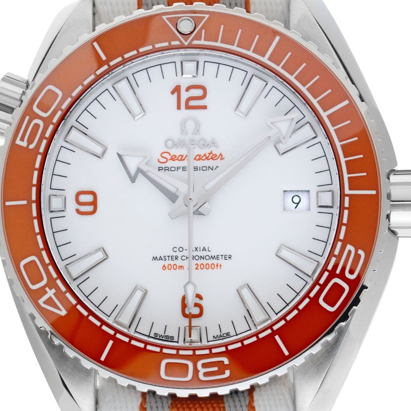 Omega Seamaster Planet Ocean 215.32.44.21.04.001 (2021) - Wit wijzerplaat 44mm Staal (1/7)