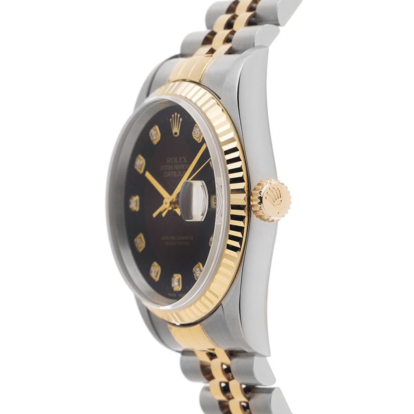 Rolex Datejust 36 16233 (1995) - 36mm Goud/Staal (3/7)
