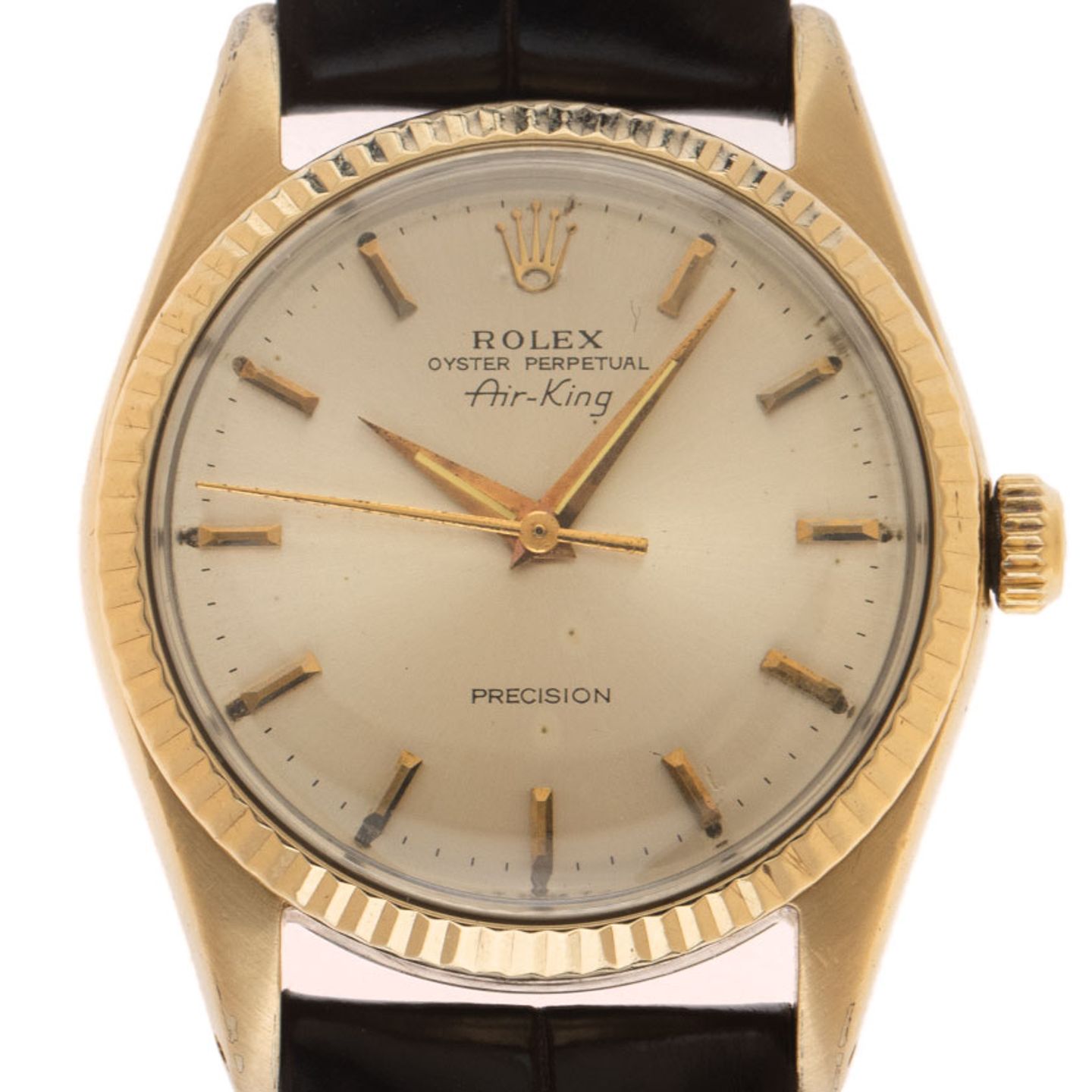 Rolex Oyster Perpetual 1014 (1962) - 34mm Staal (1/8)