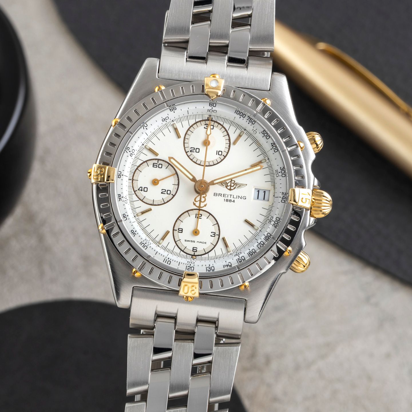 Breitling Chronomat B13050.1 (2005) - 39mm Staal (3/8)
