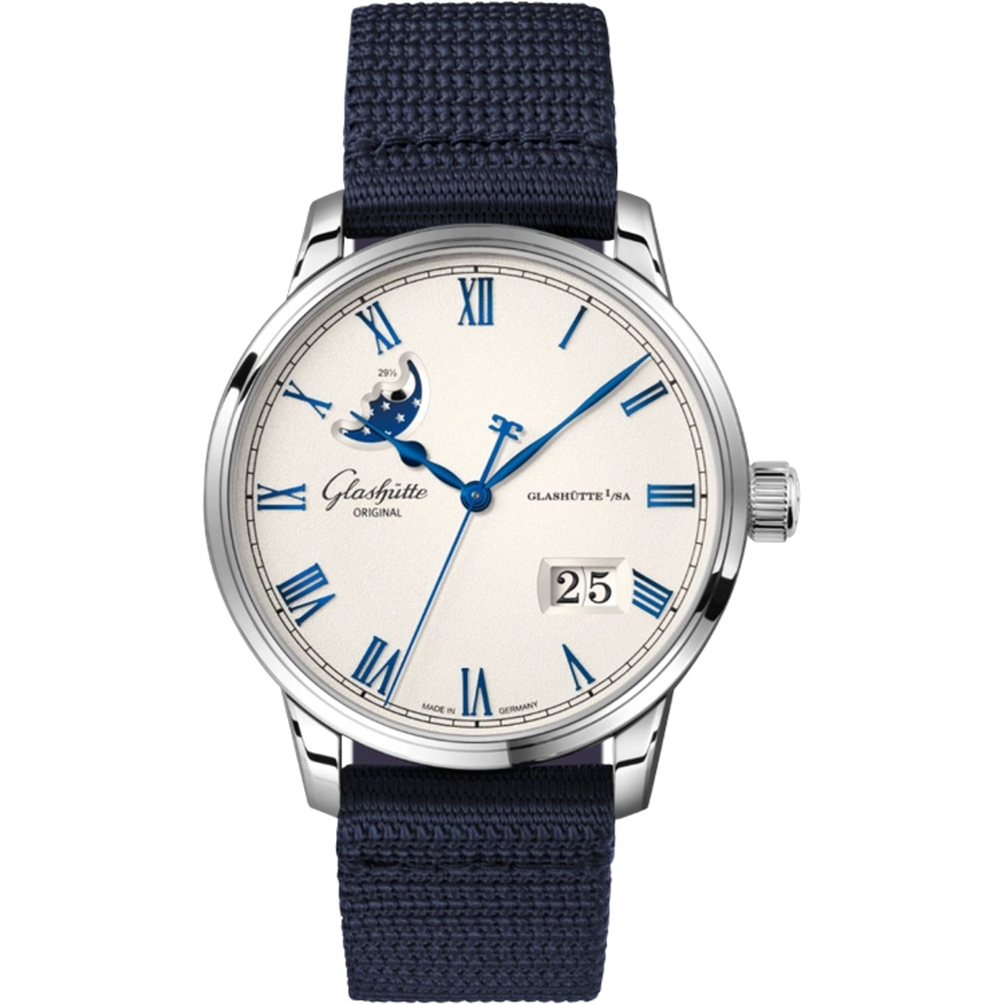 Glashütte Original Senator Panorama Date Moon Phase 1-36-24-05-02-64 (2026) - 40mm Staal (1/1)
