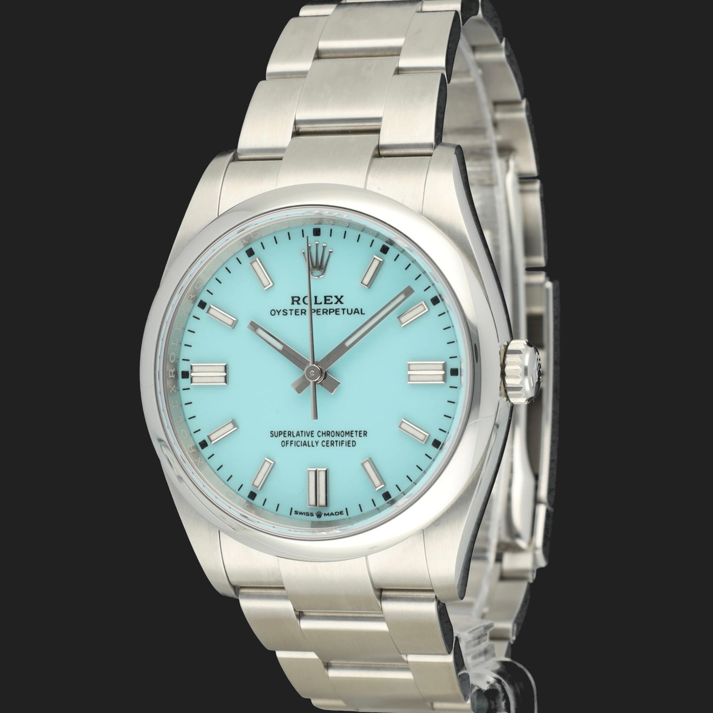 Rolex Oyster Perpetual 36 126000 (2021) - Blue dial 36 mm Steel case (1/8)